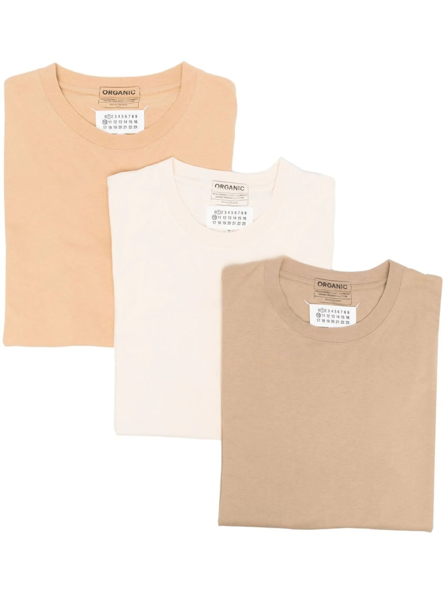 organic-cotton T-shirt (pack of three)