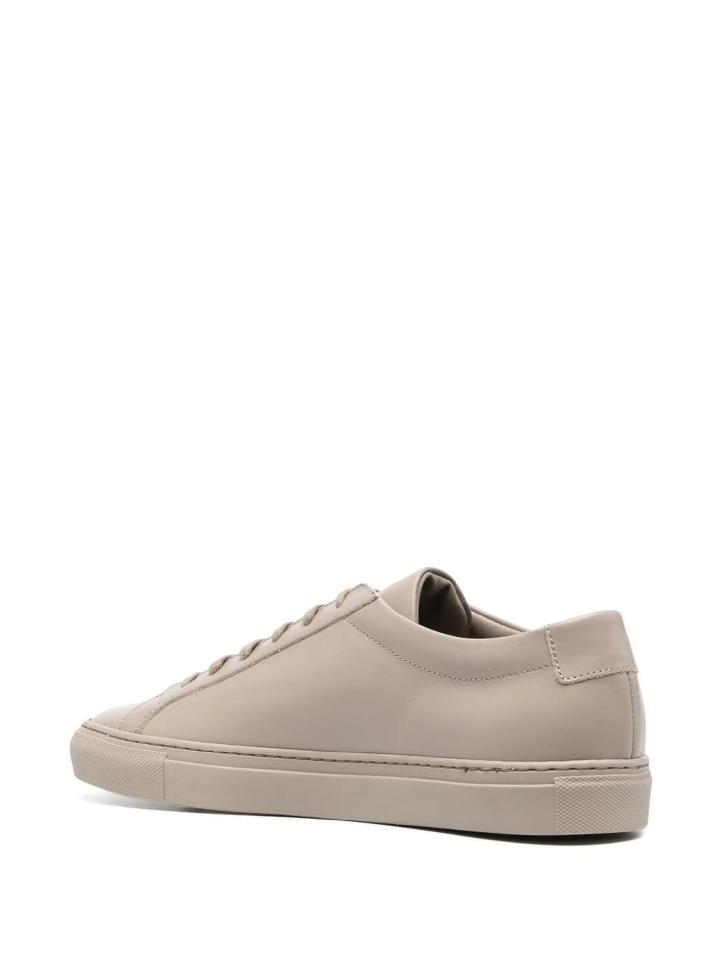 low-top leather sneakers