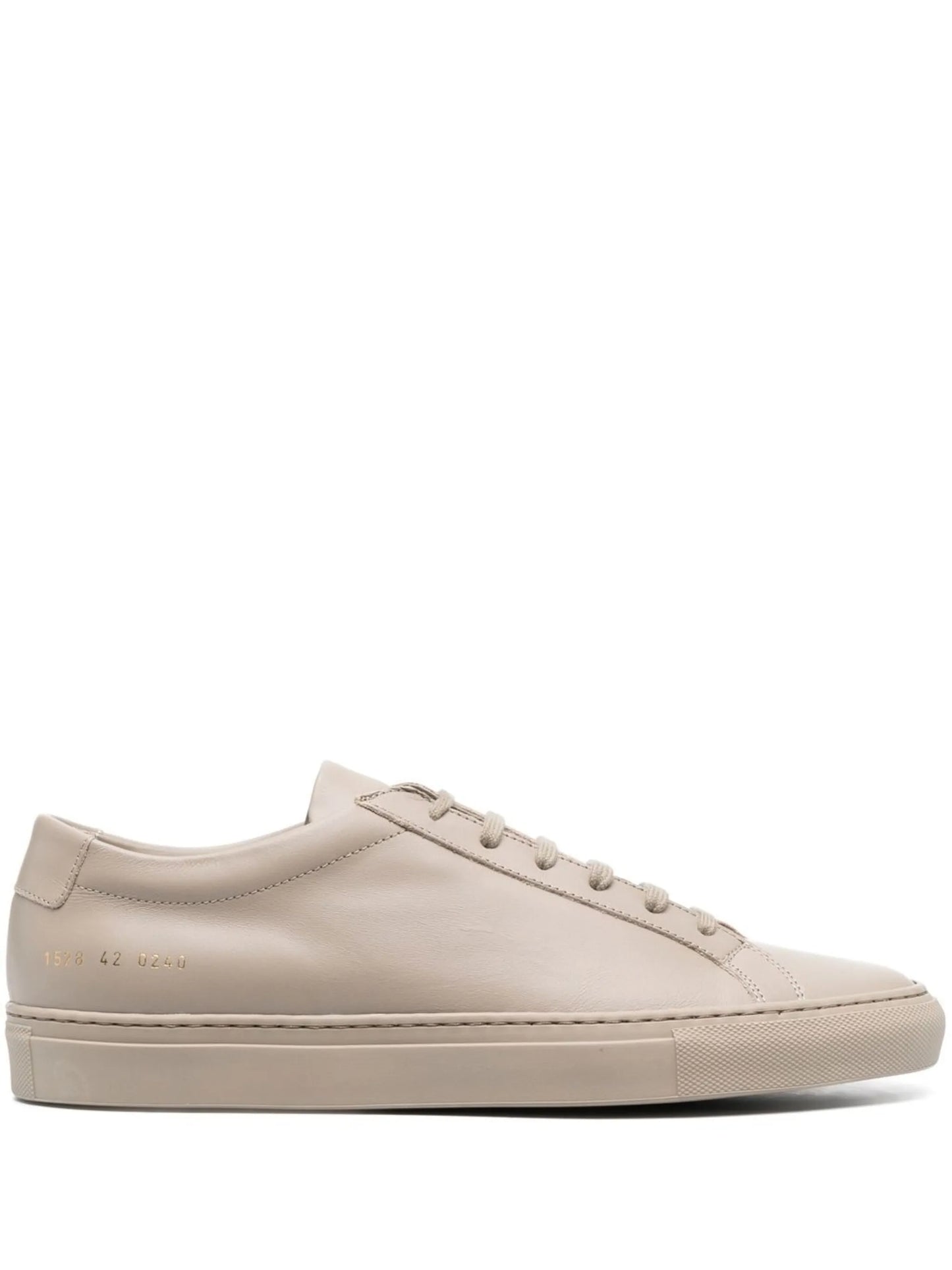 low-top leather sneakers