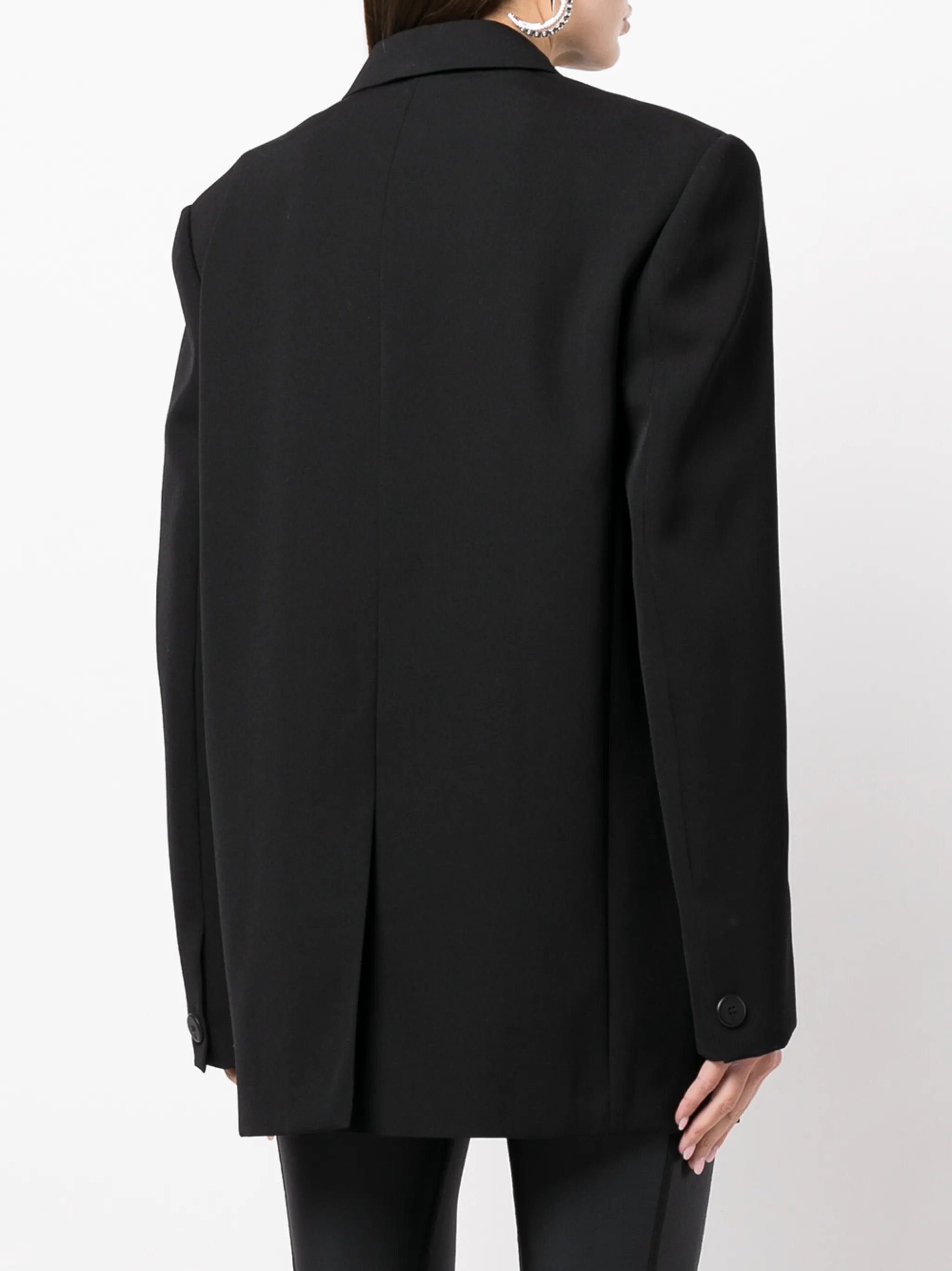 oversize single-breasted blazer