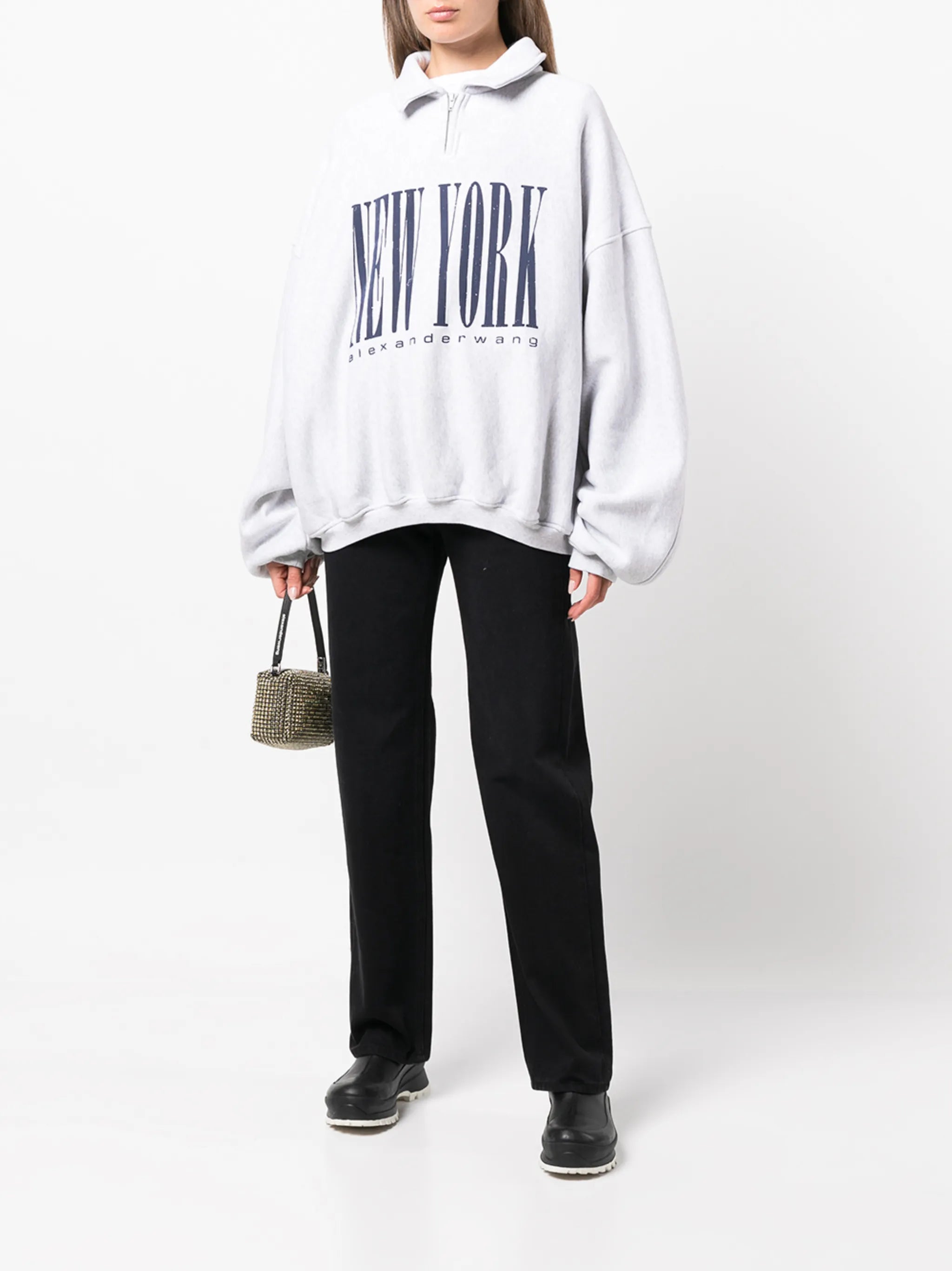 text-print sweatshirt
