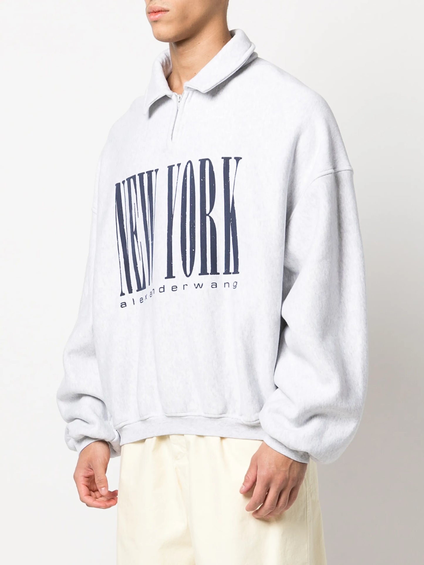 text-print sweatshirt