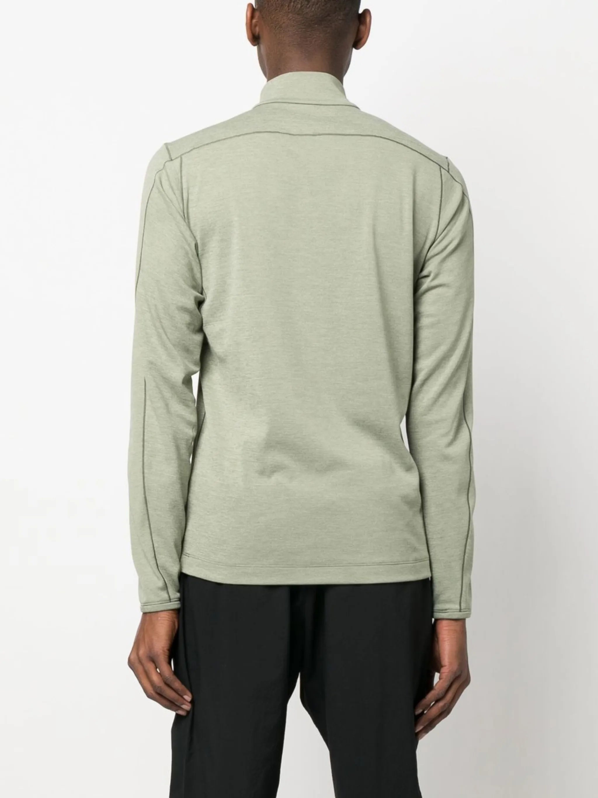 logo-print zip-up sweatshirt