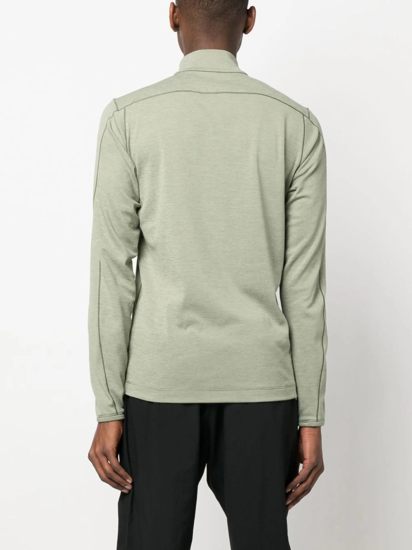 logo-print zip-up sweatshirt