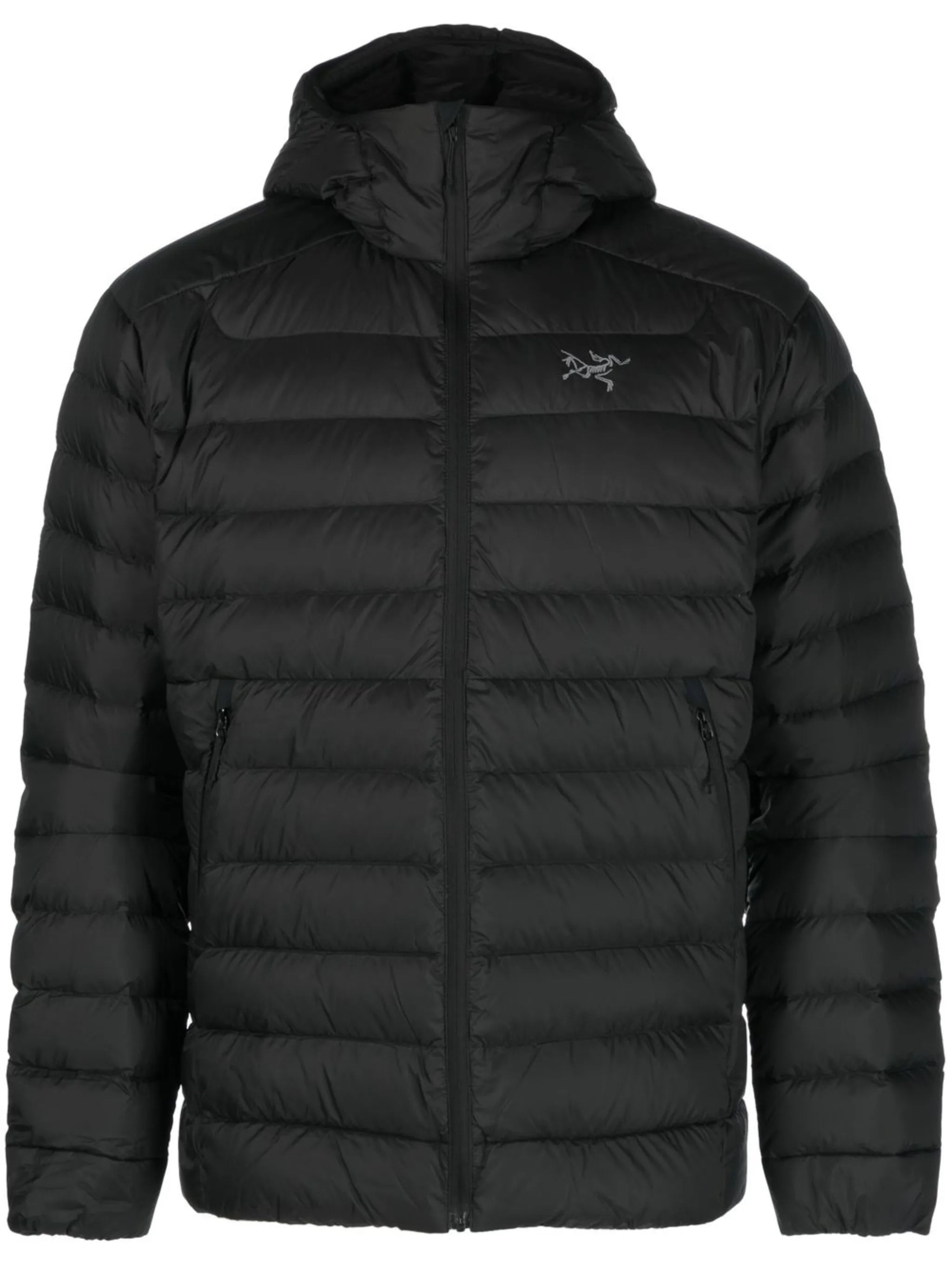 Cerium padded hooded jacket