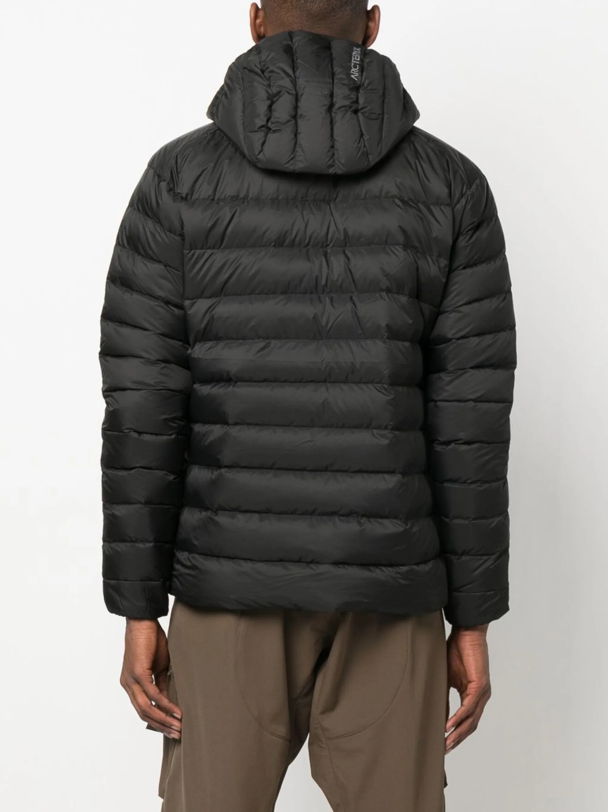 Cerium padded hooded jacket