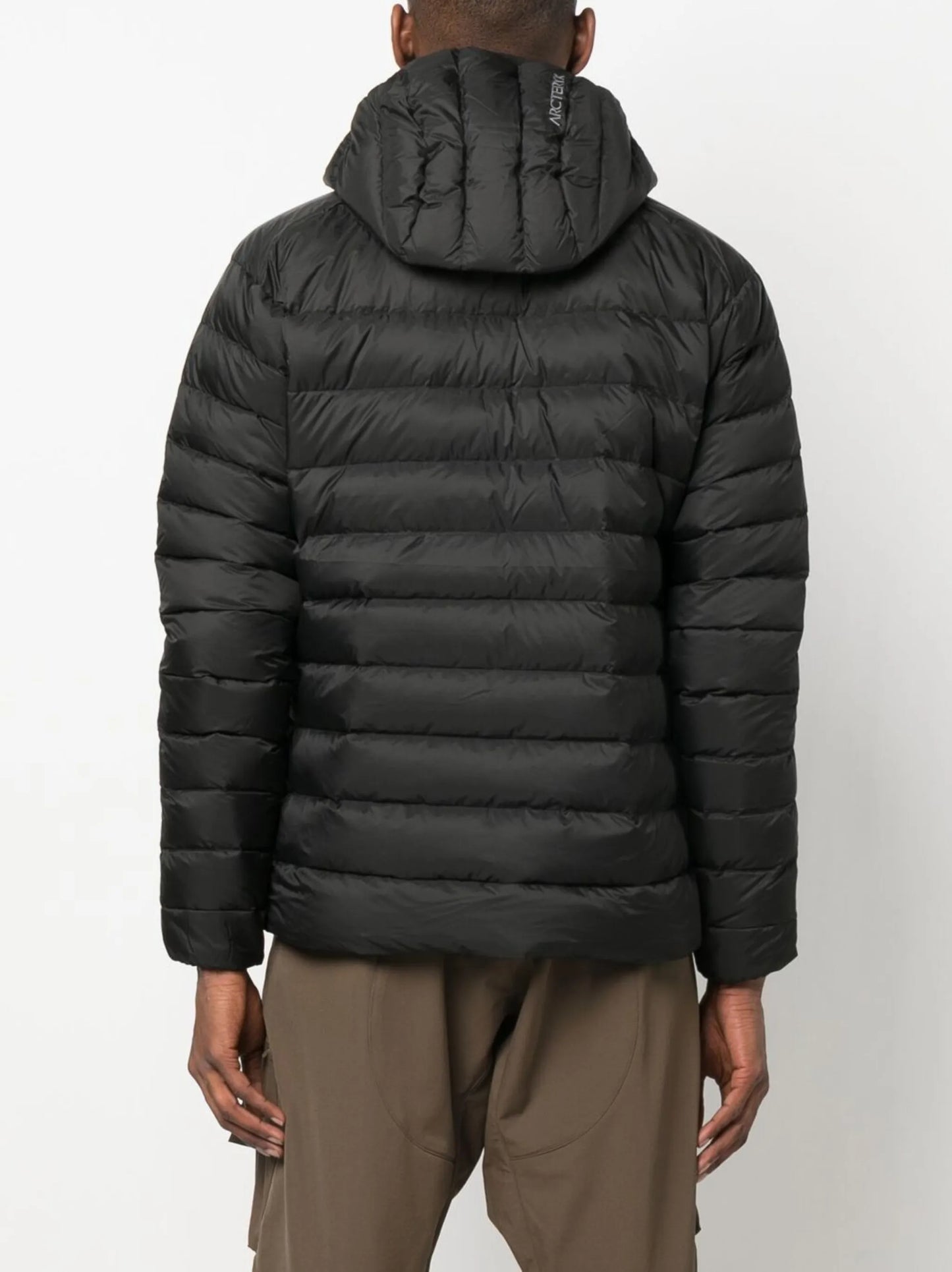 Cerium padded hooded jacket