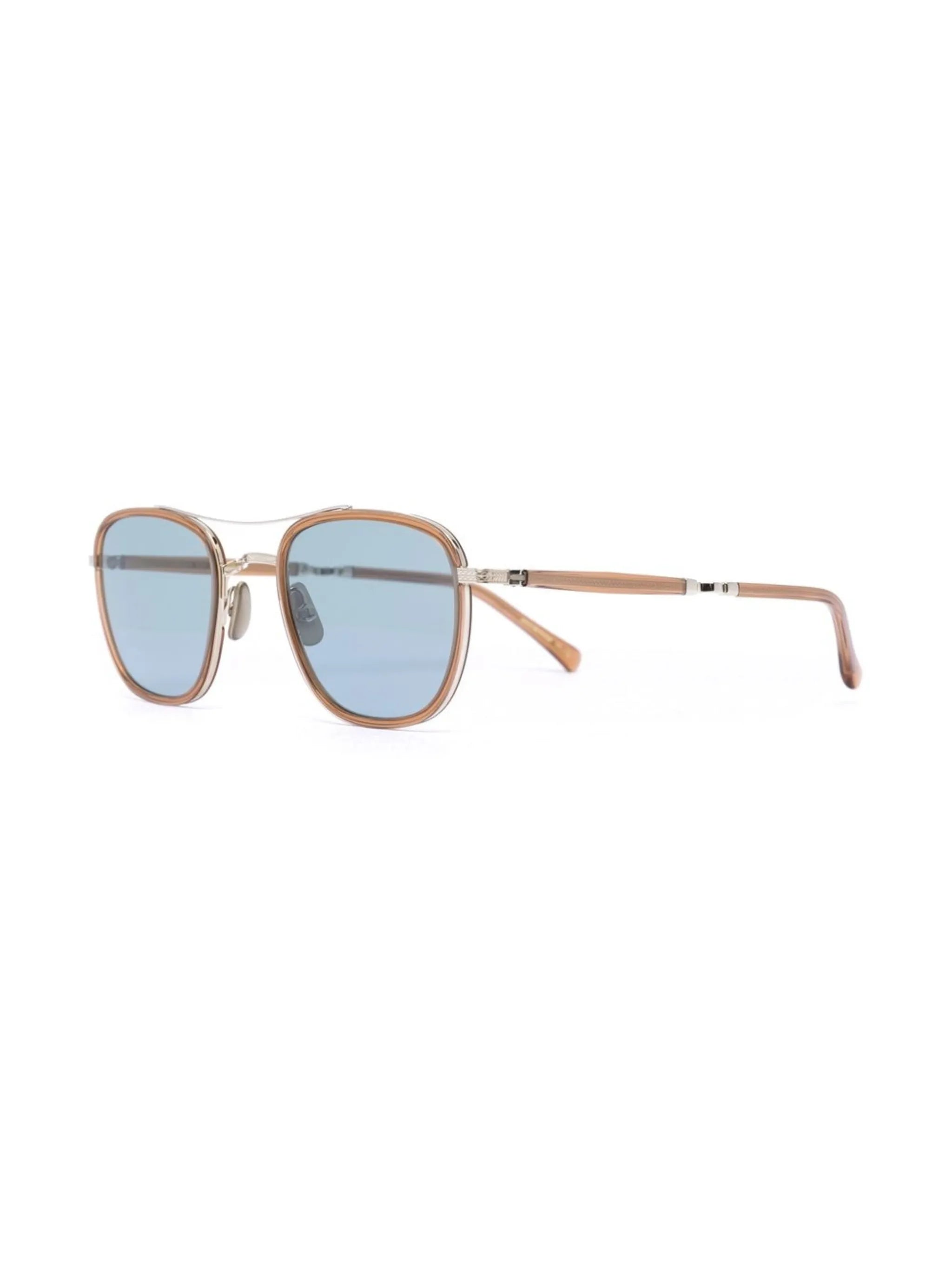 tinted square-frame sunglasses