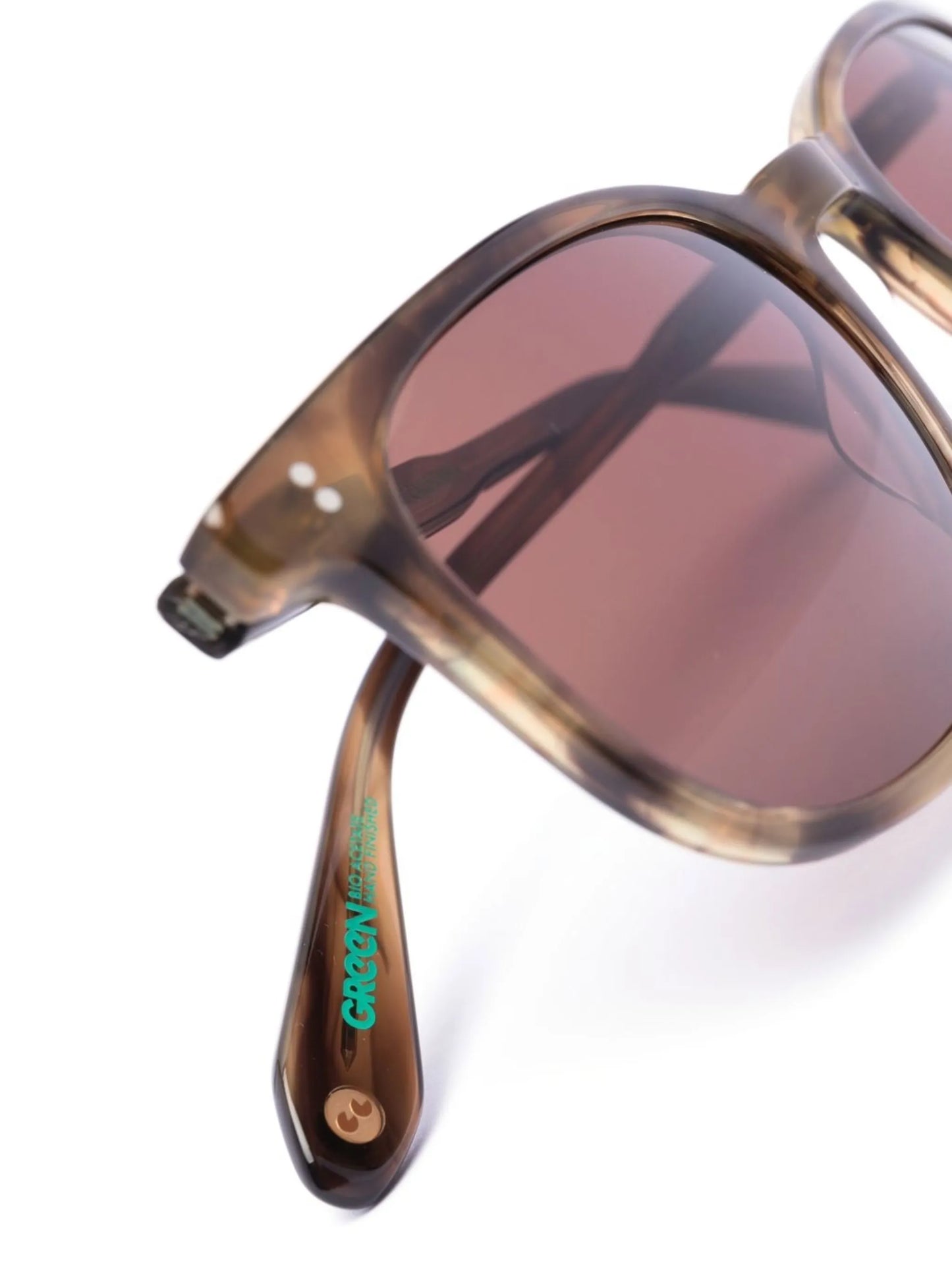 Bentley rectangle-frame sunglasses
