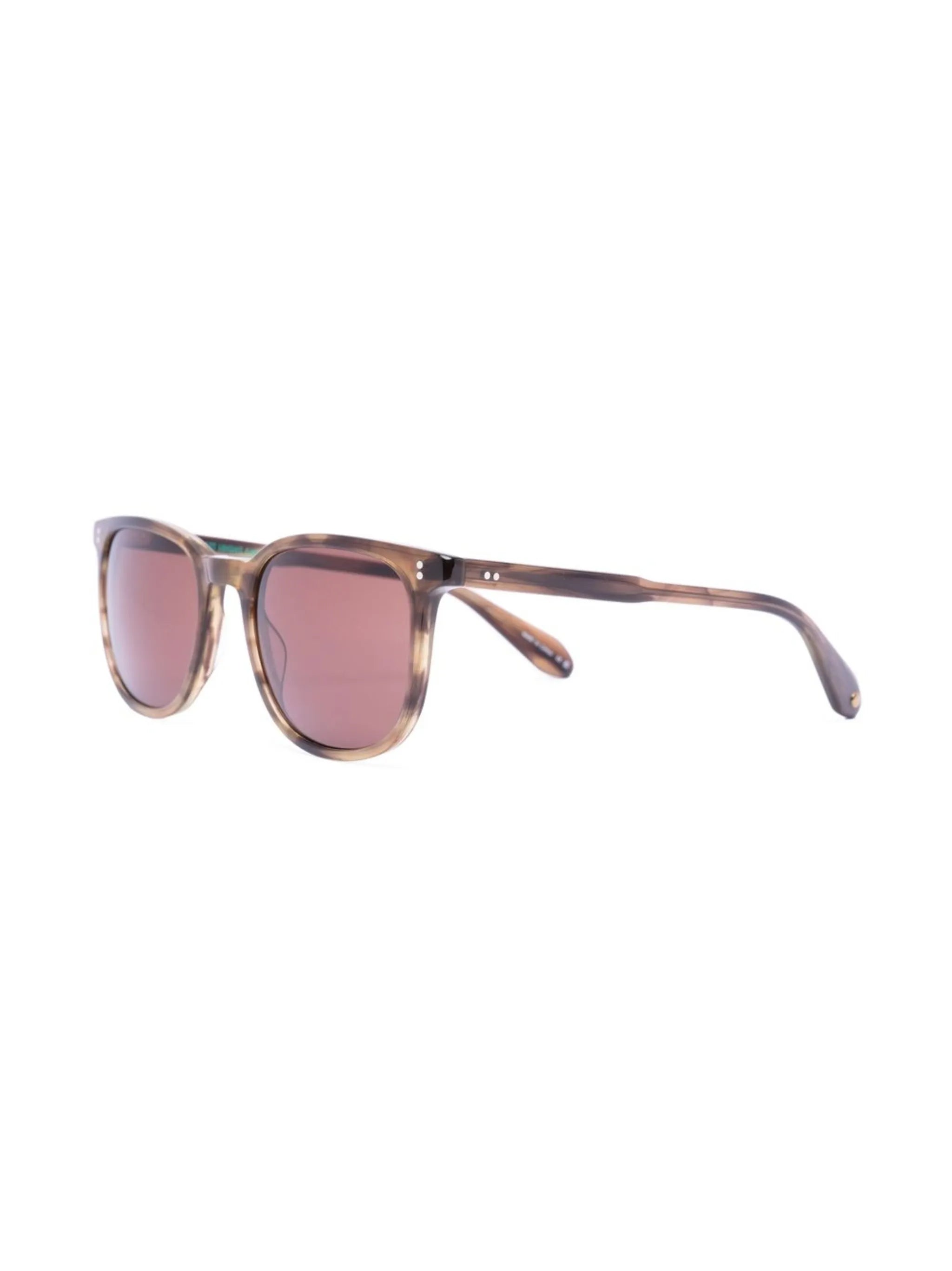 Bentley rectangle-frame sunglasses