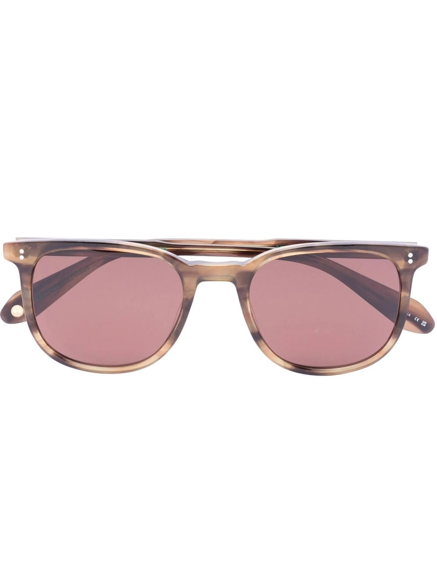 Bentley rectangle-frame sunglasses