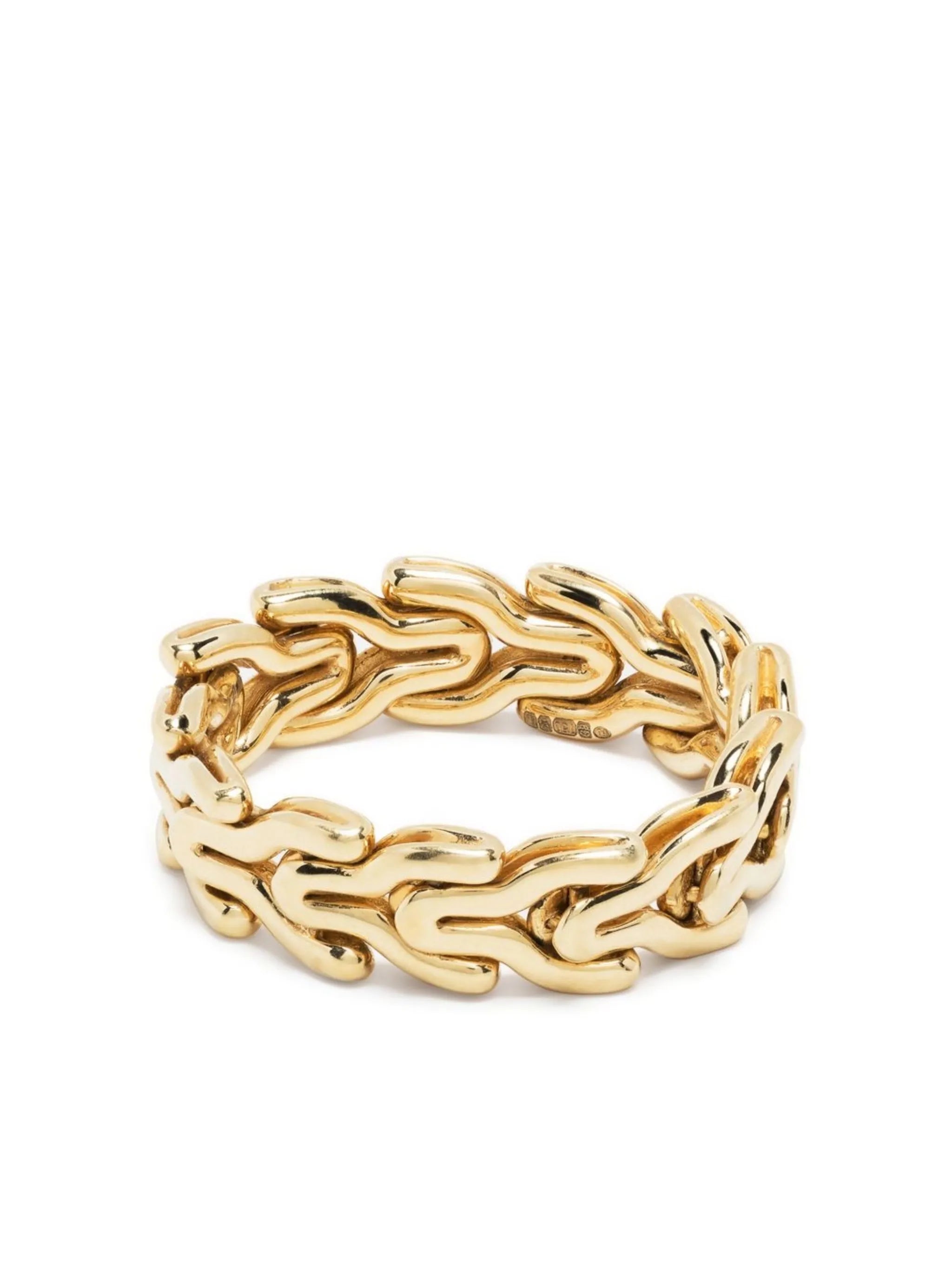 18kt yellow gold Sync ring