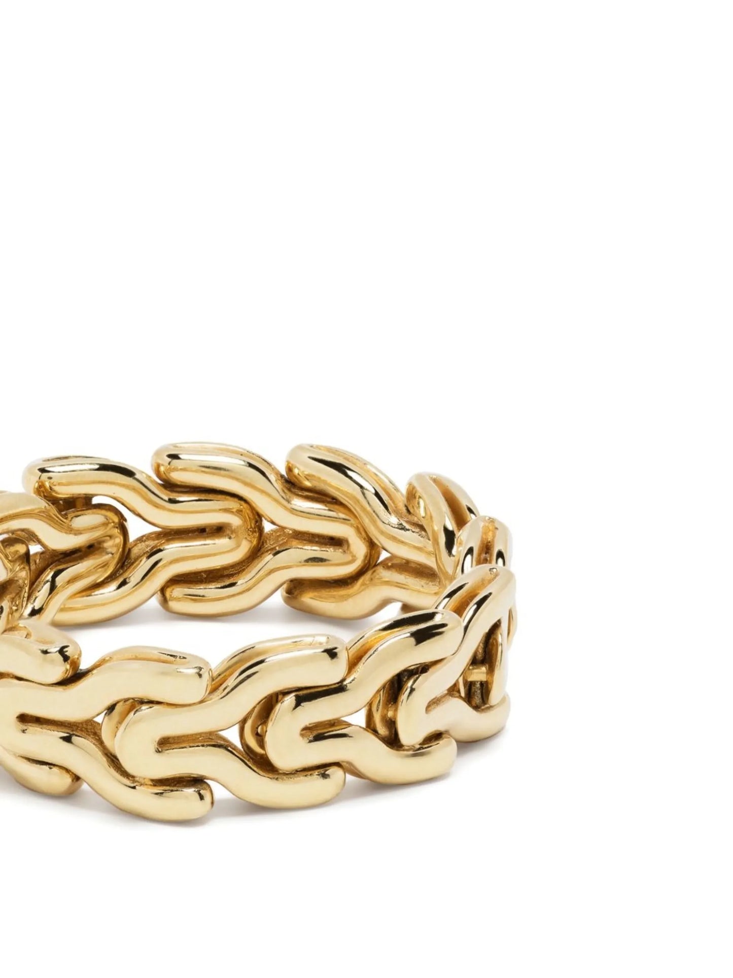 18kt yellow gold Sync ring