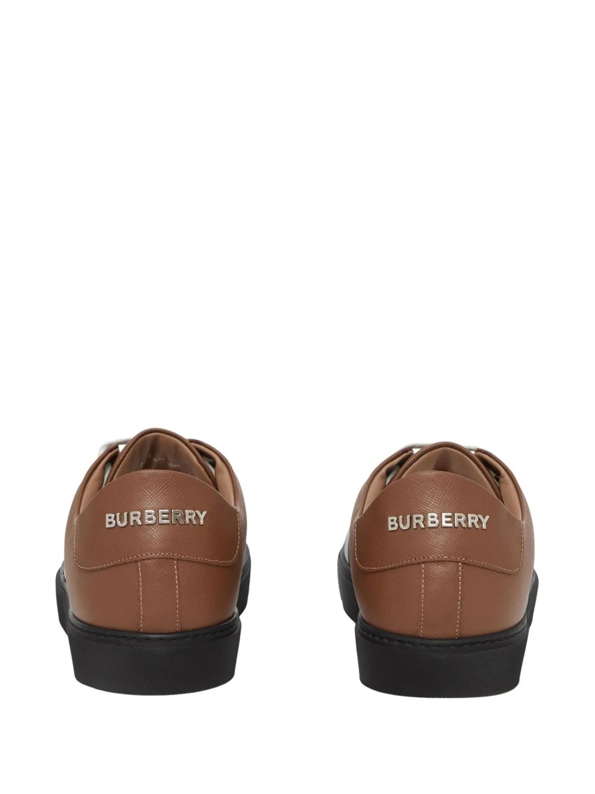 Chevron Check low-top sneakers