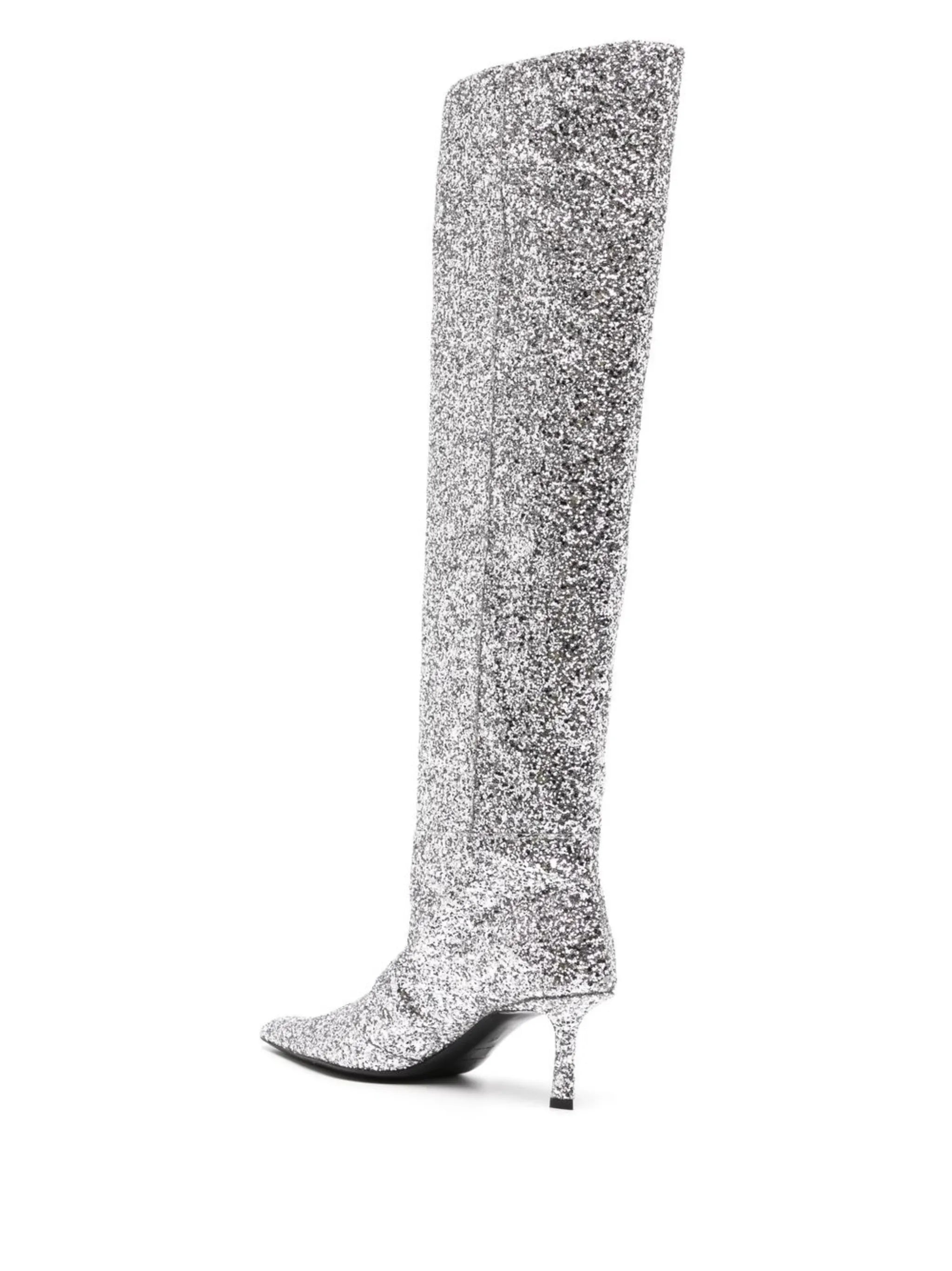 Viola 60mm glitter long boots