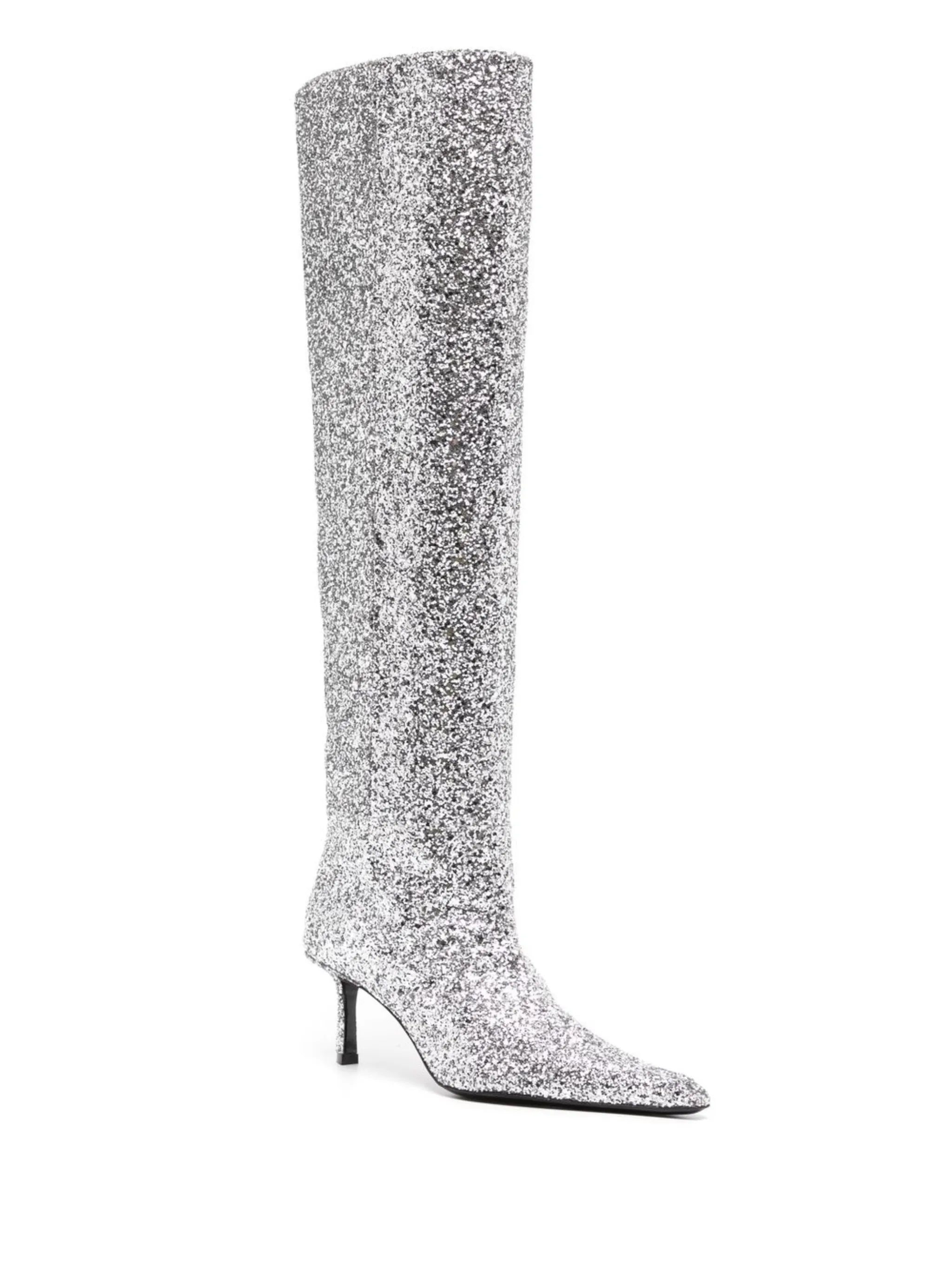 Viola 60mm glitter long boots