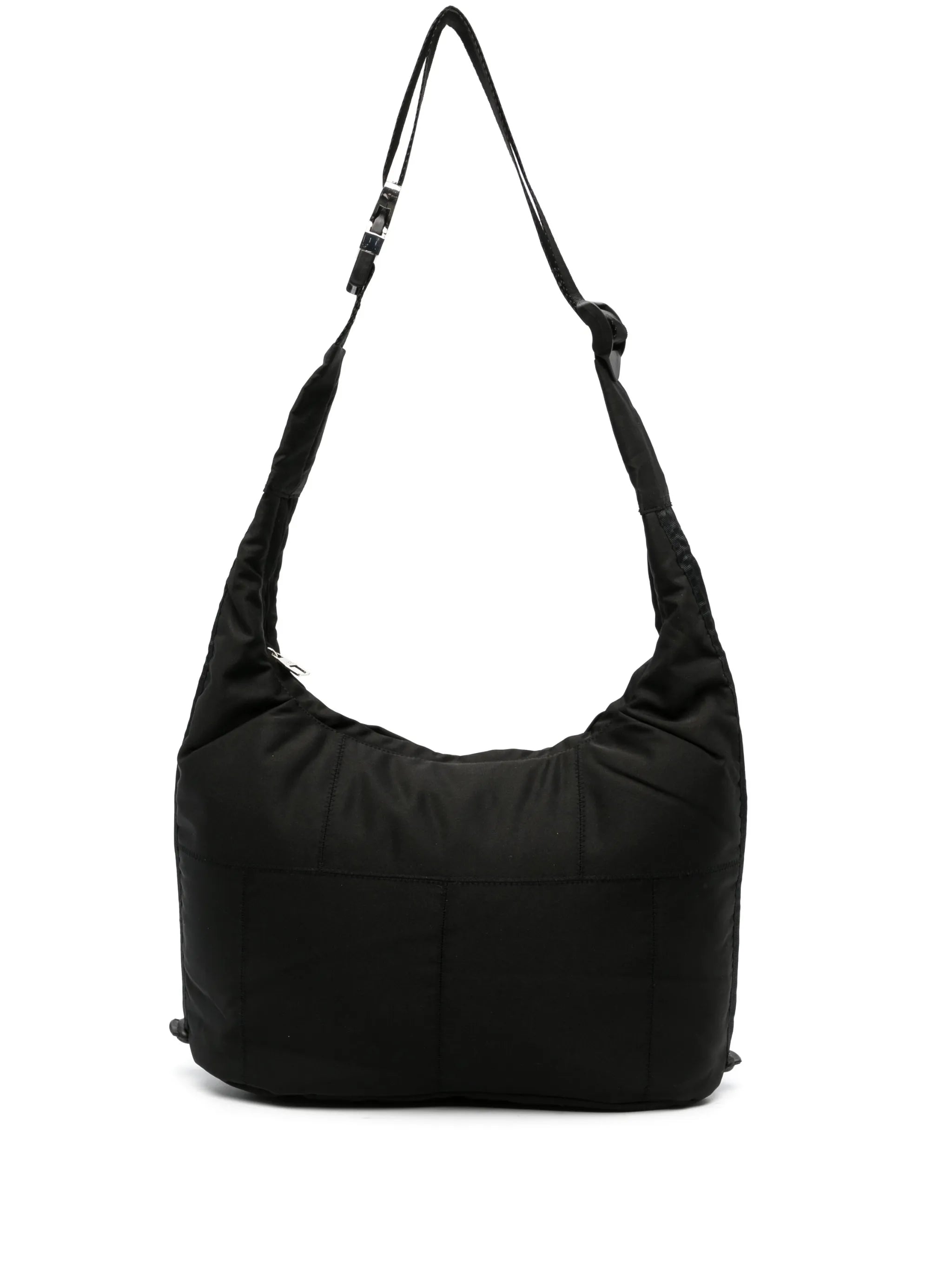 patchwork-design shoulder bag