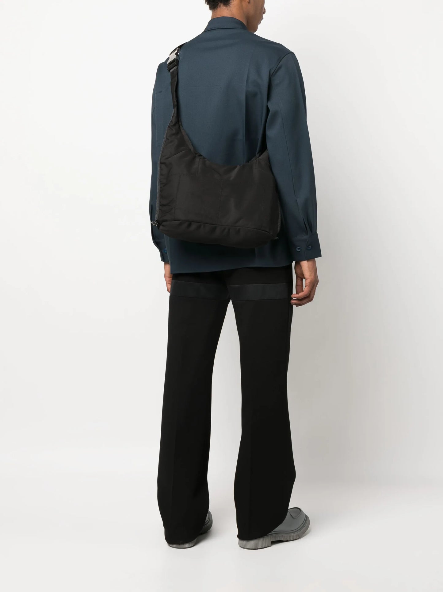 patchwork-design shoulder bag