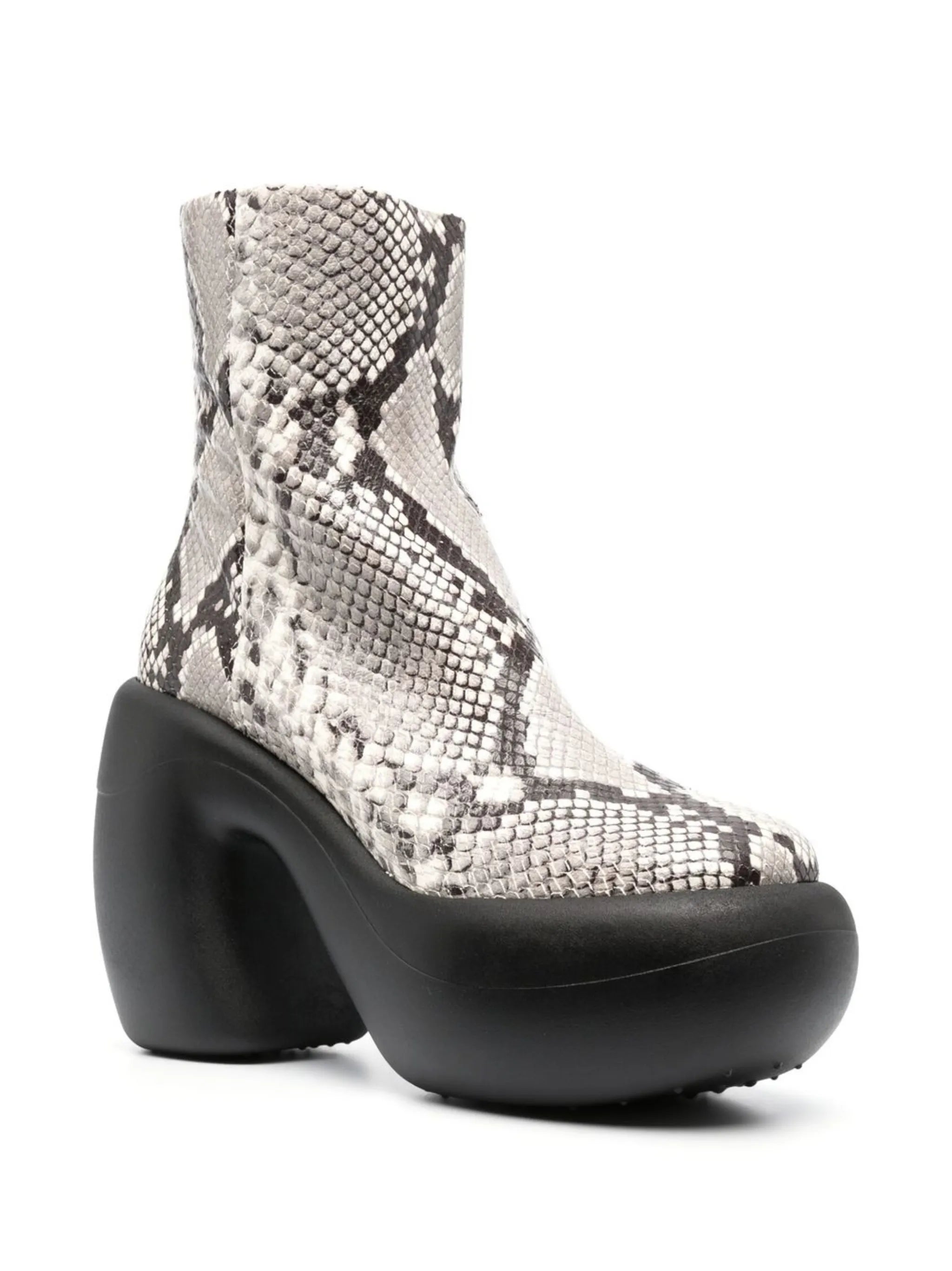 Honey Bubble platform 65mm ankle boots