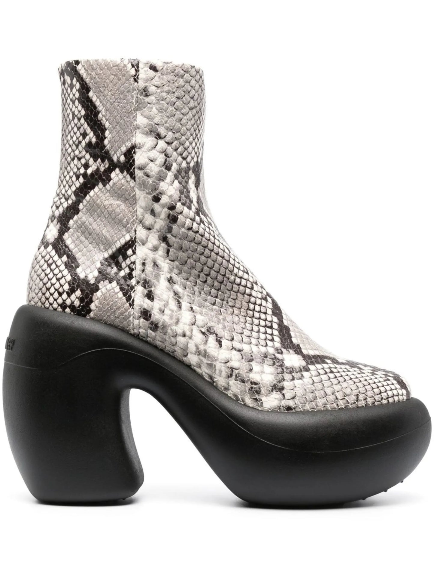 Honey Bubble platform 65mm ankle boots