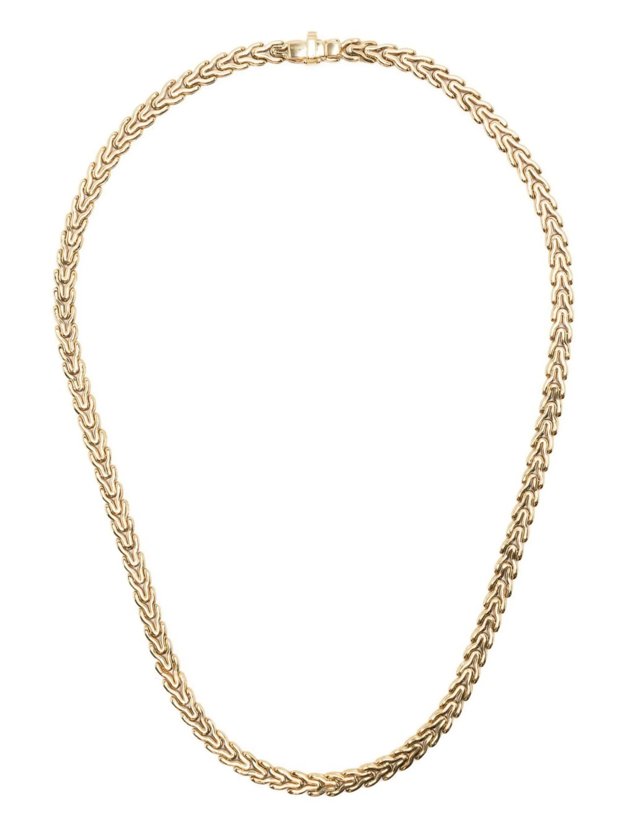 18kt yellow gold Sync necklace