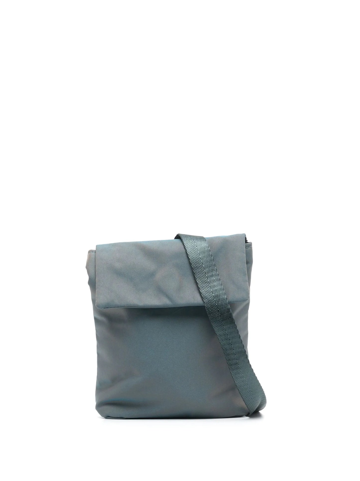 Club buckle-detail messenger bag