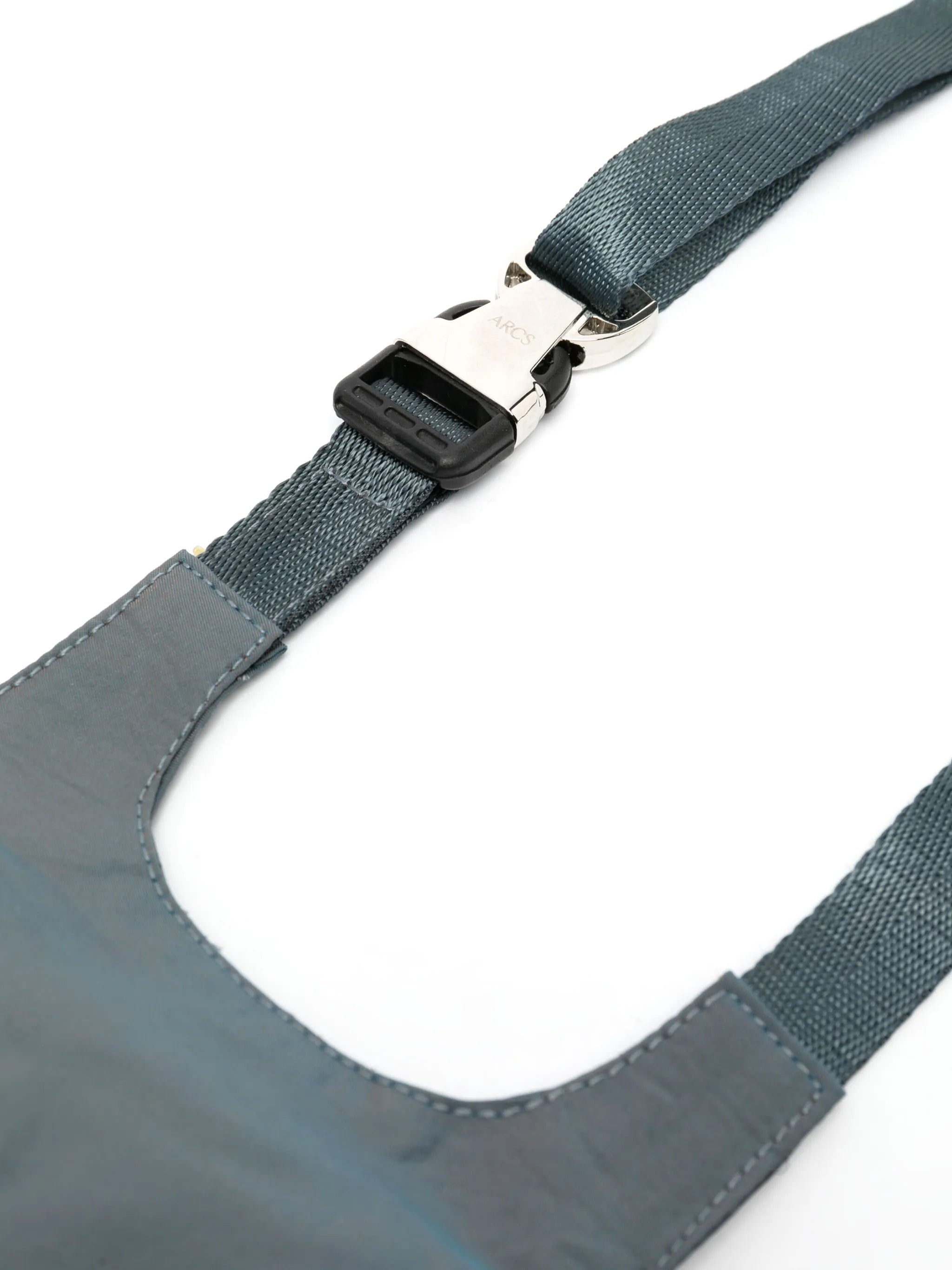 Club buckle-detail messenger bag