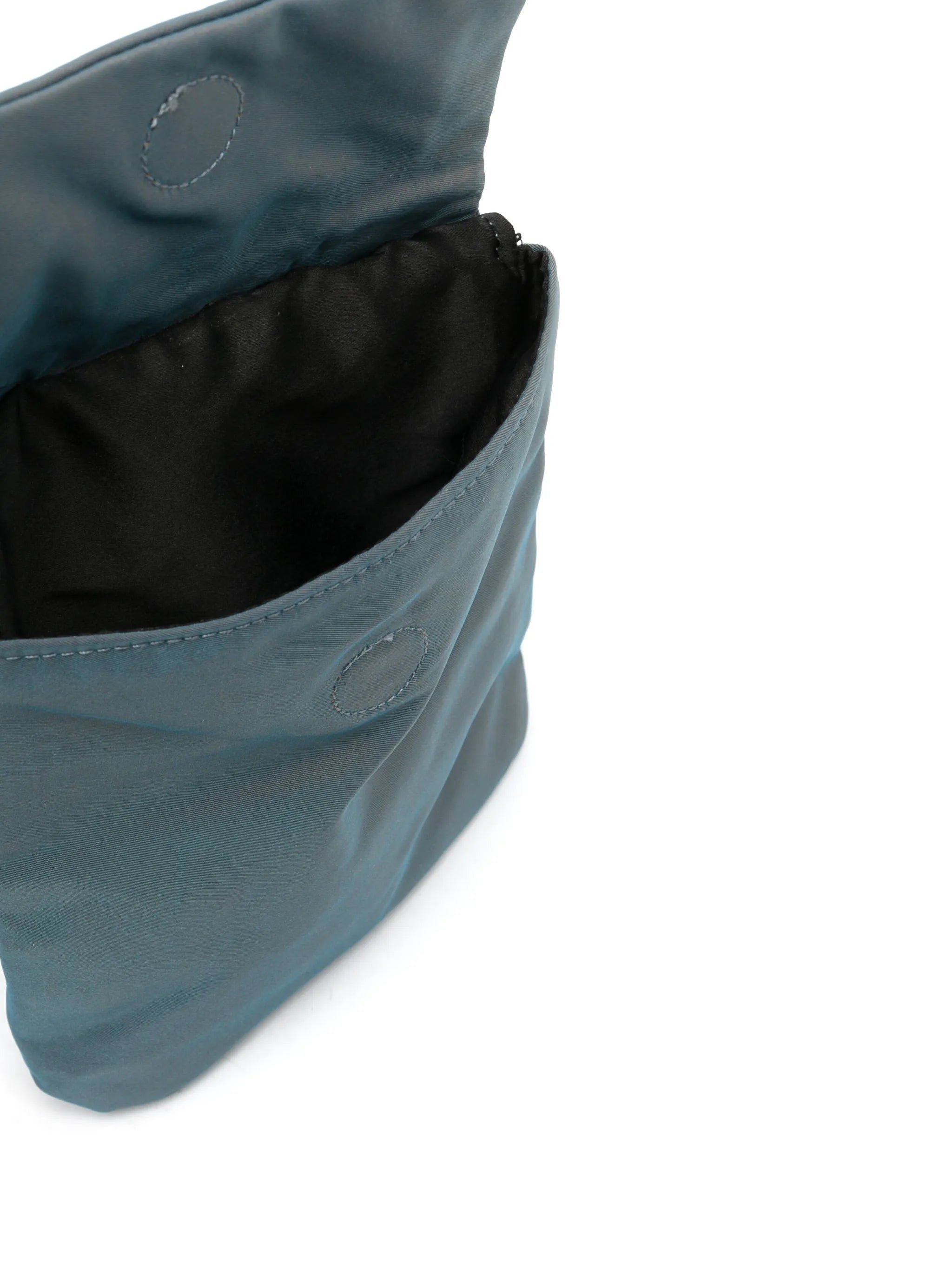 Club buckle-detail messenger bag