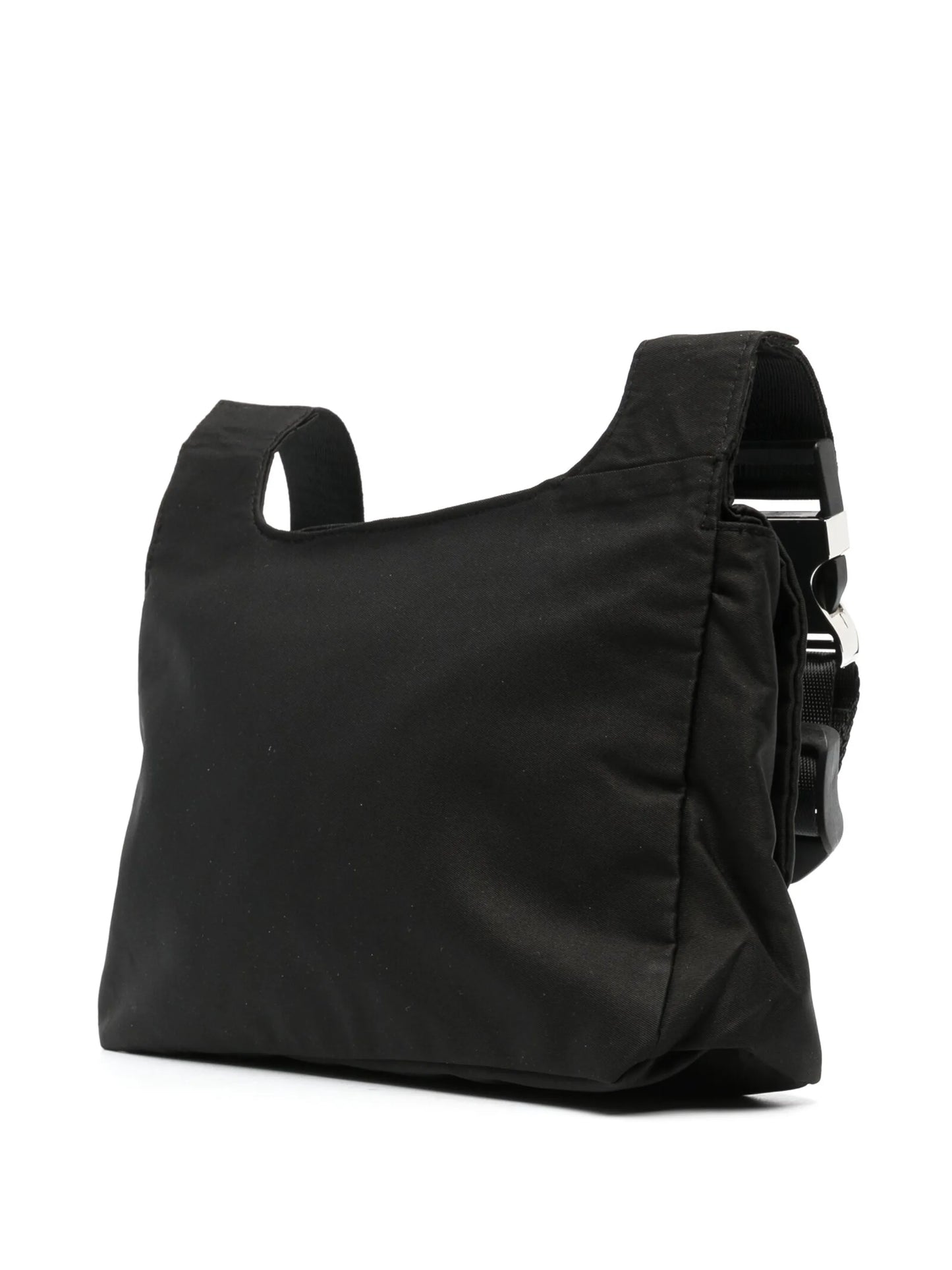 buckle-detail messenger bag