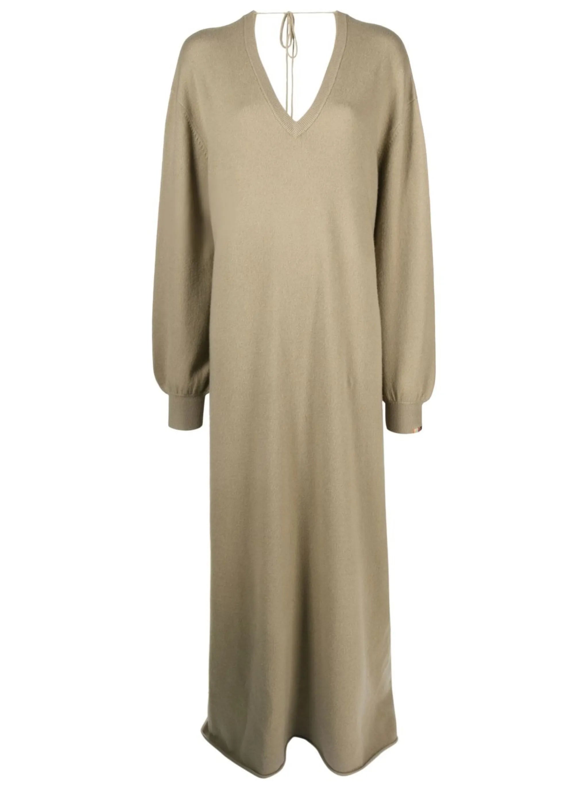 Sheba V-neck maxi dress