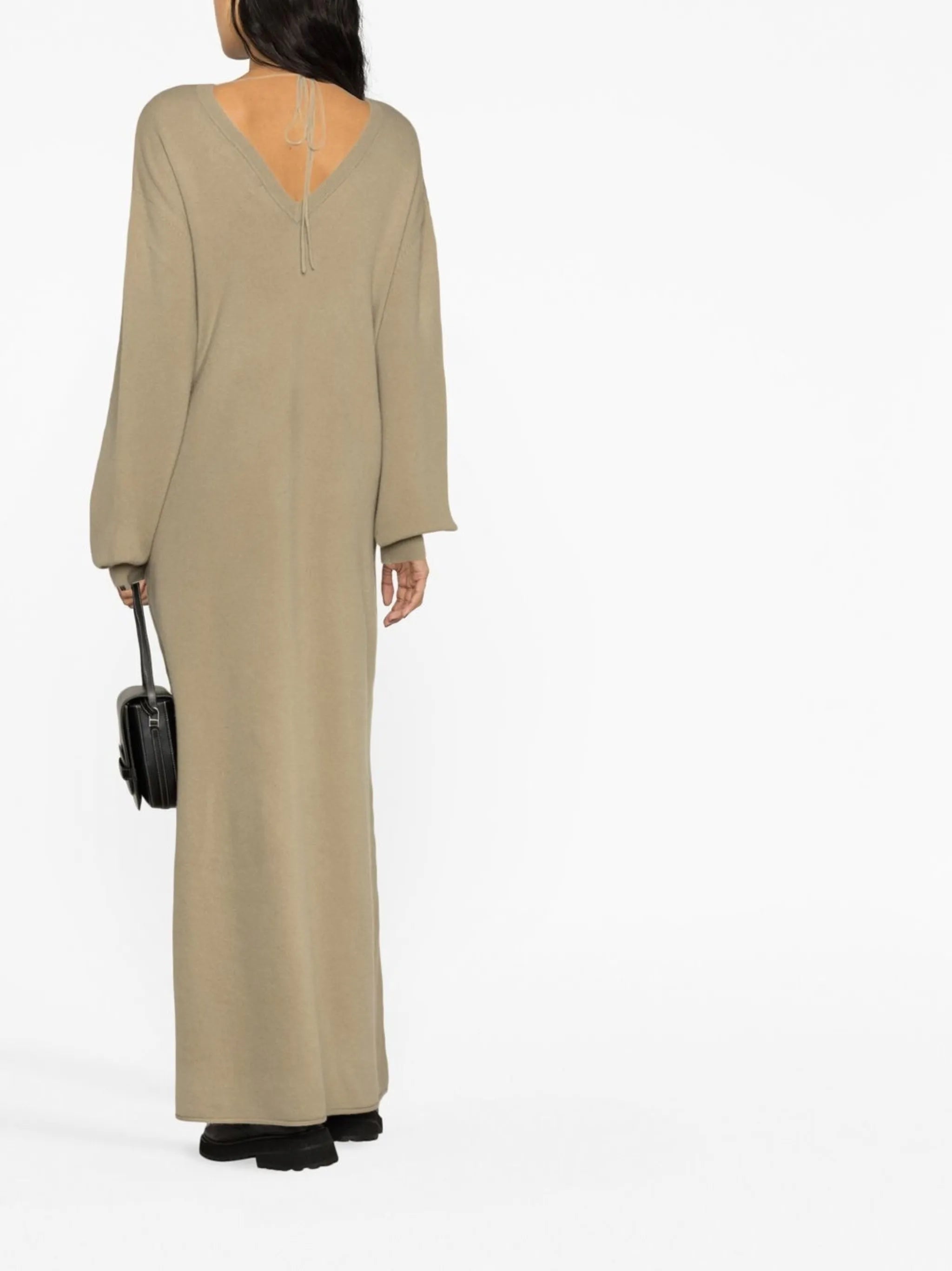Sheba V-neck maxi dress