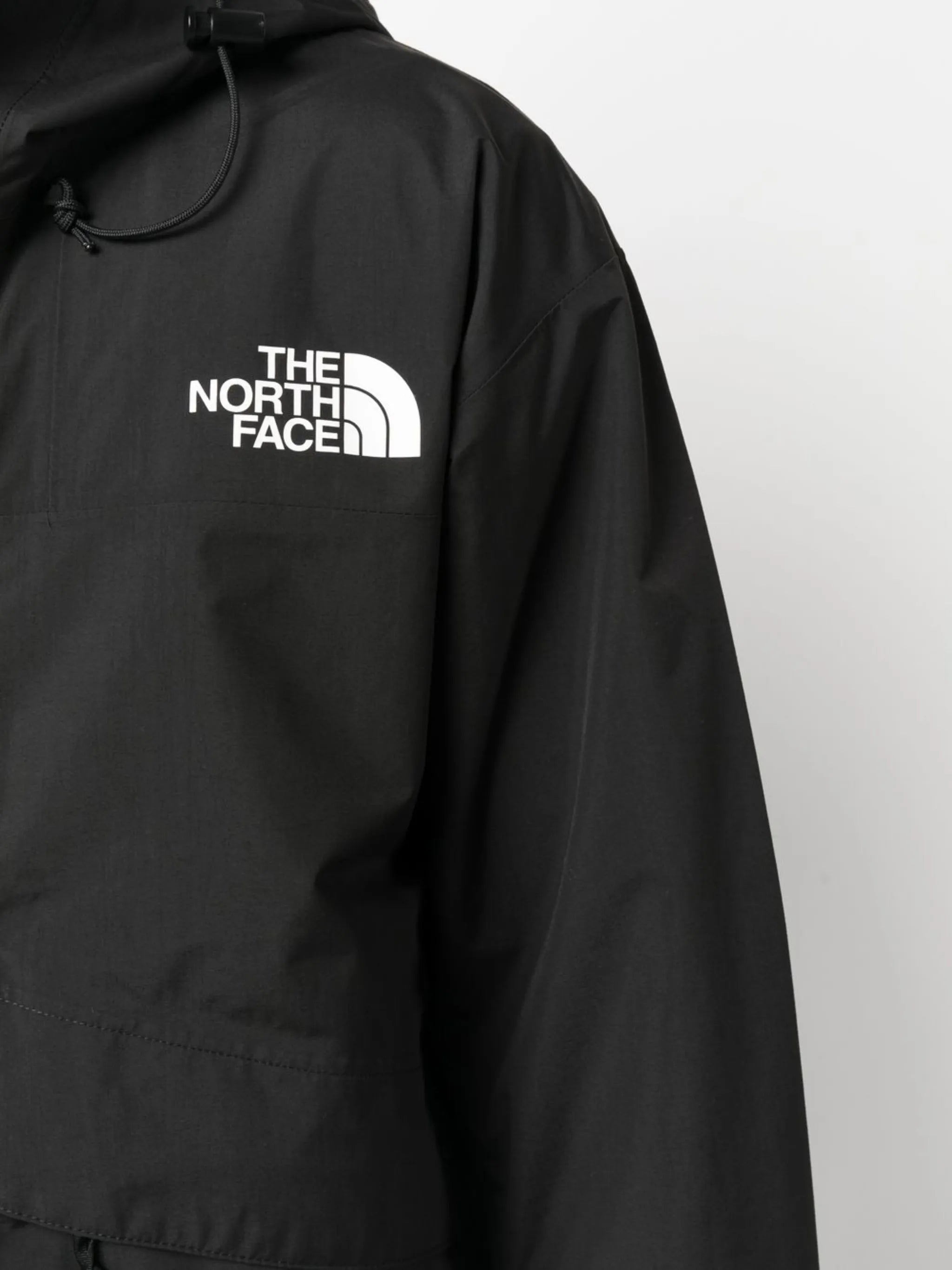logo-print hooded jacket