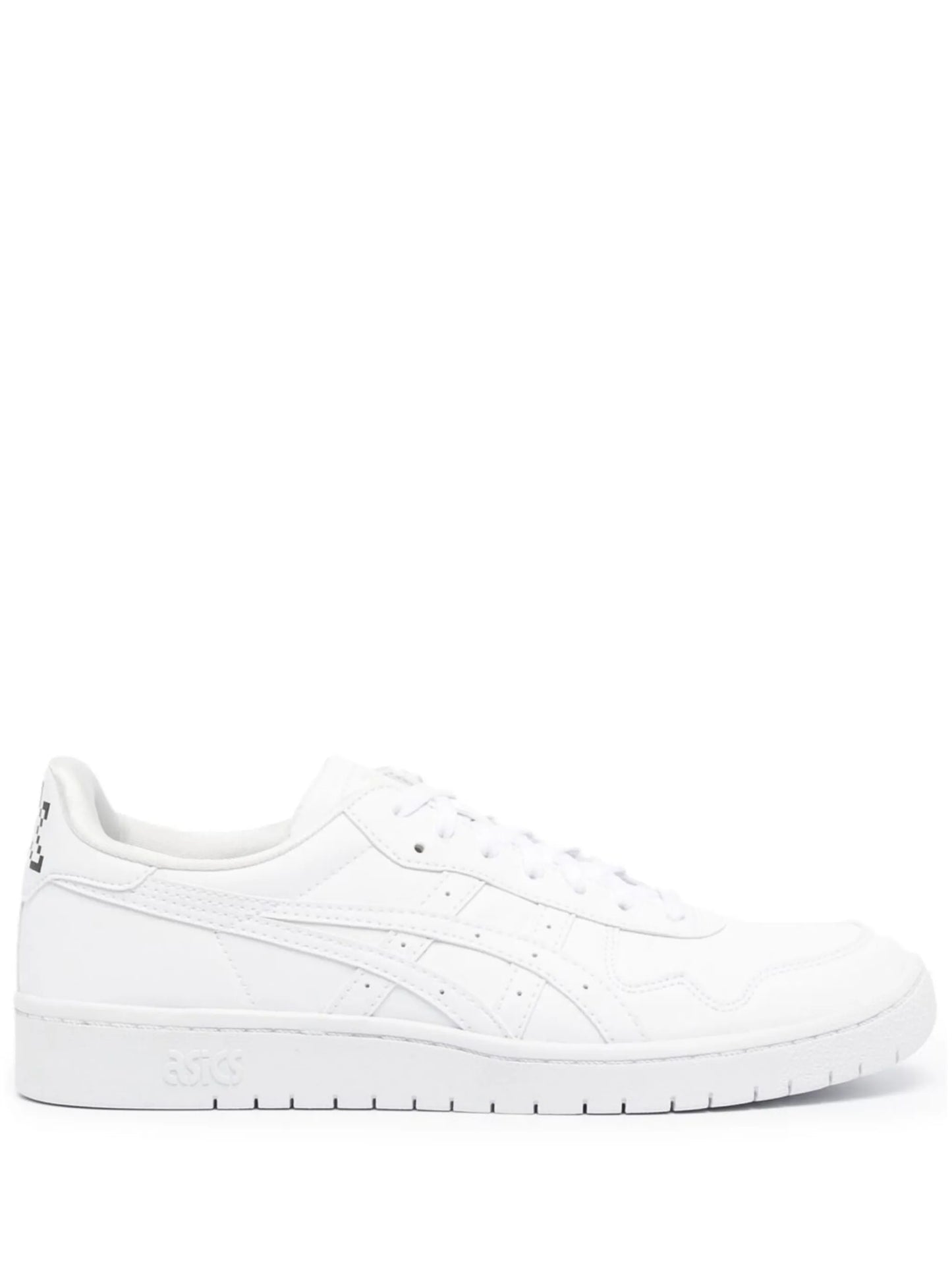 low-top leather sneakers