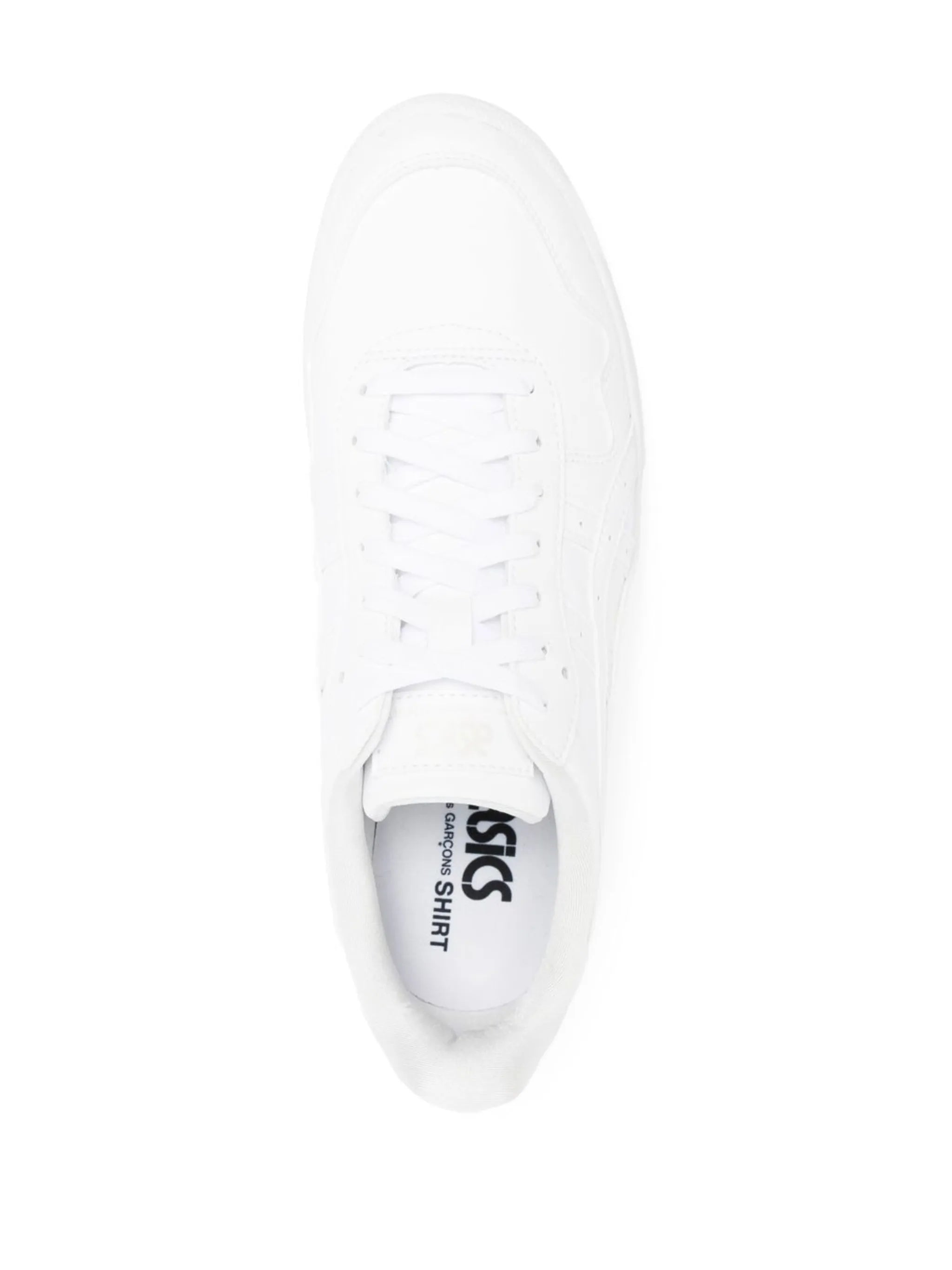 low-top leather sneakers