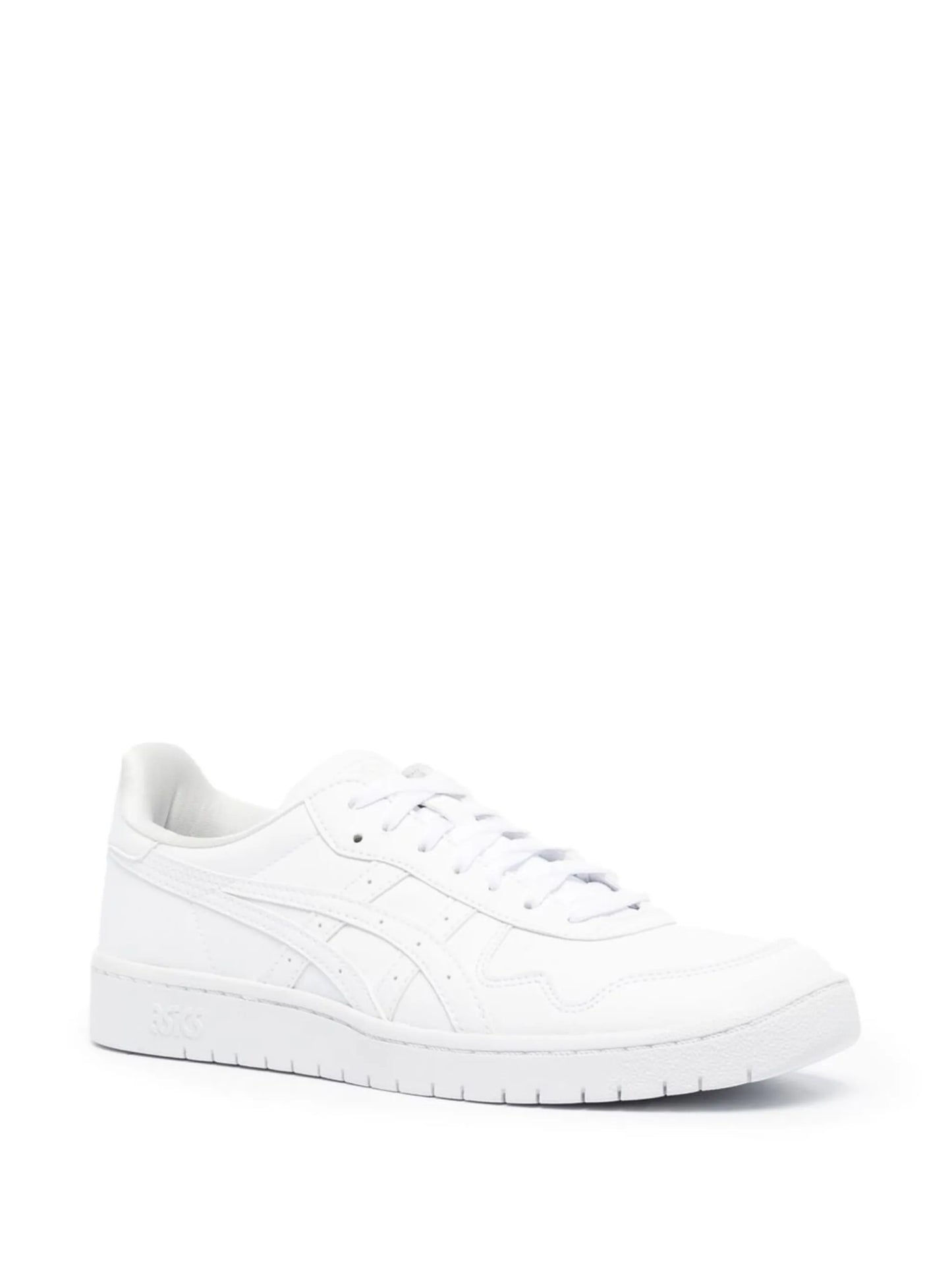 low-top leather sneakers