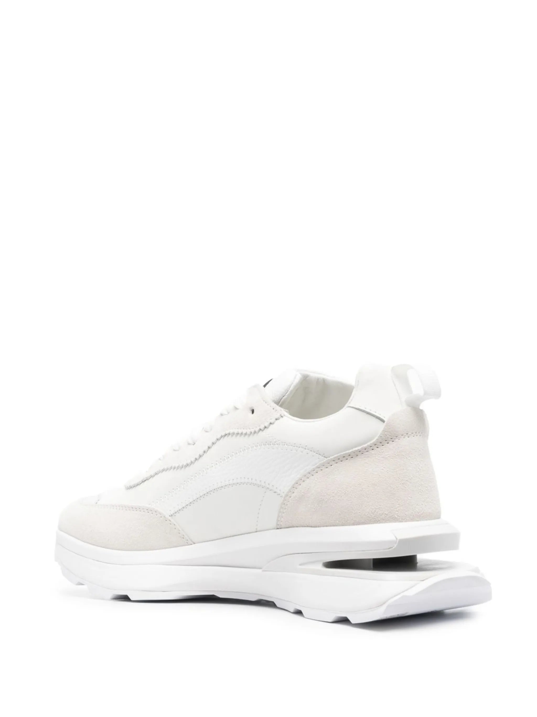 logo-print lace-up sneakers