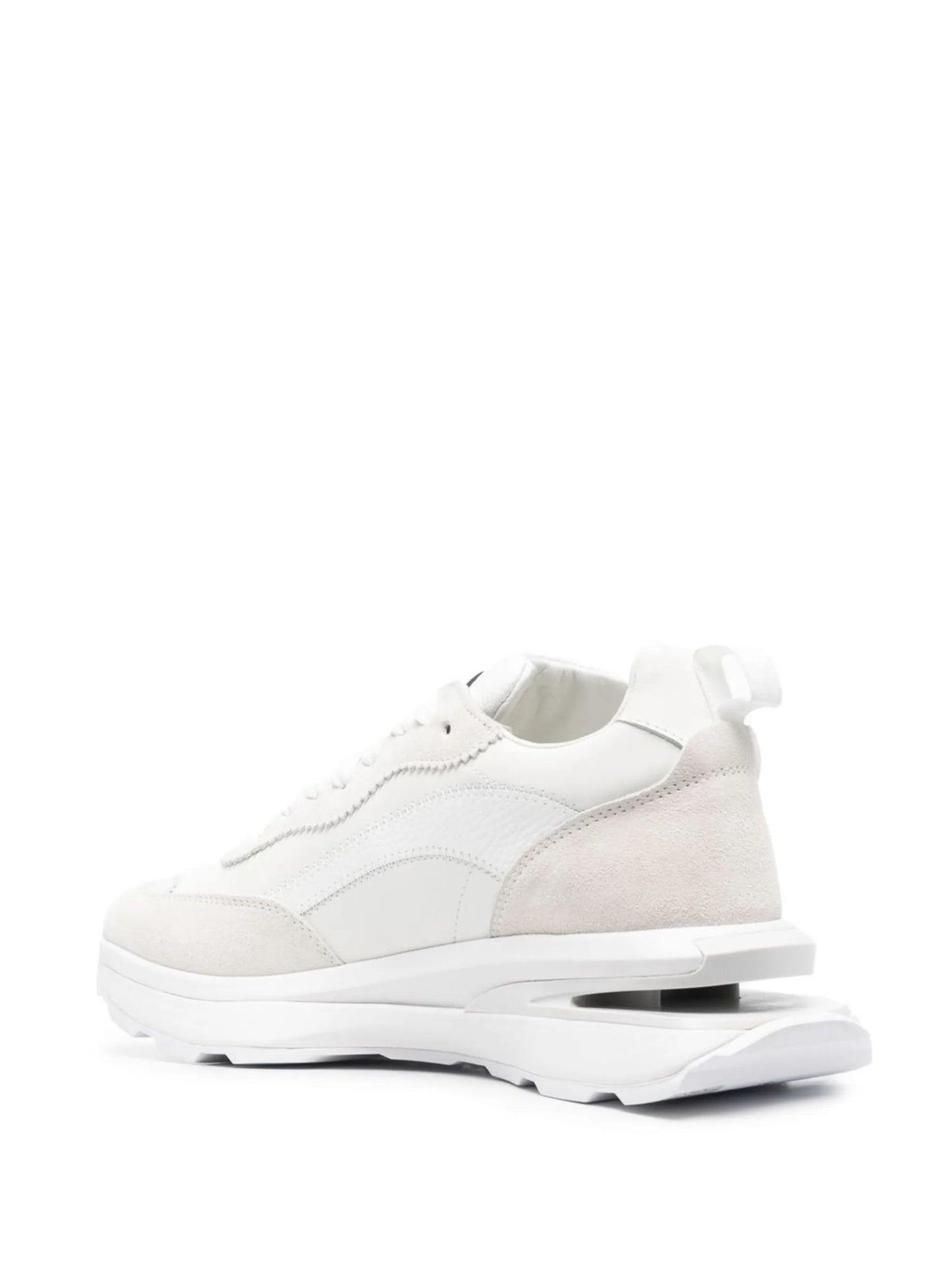logo-print lace-up sneakers