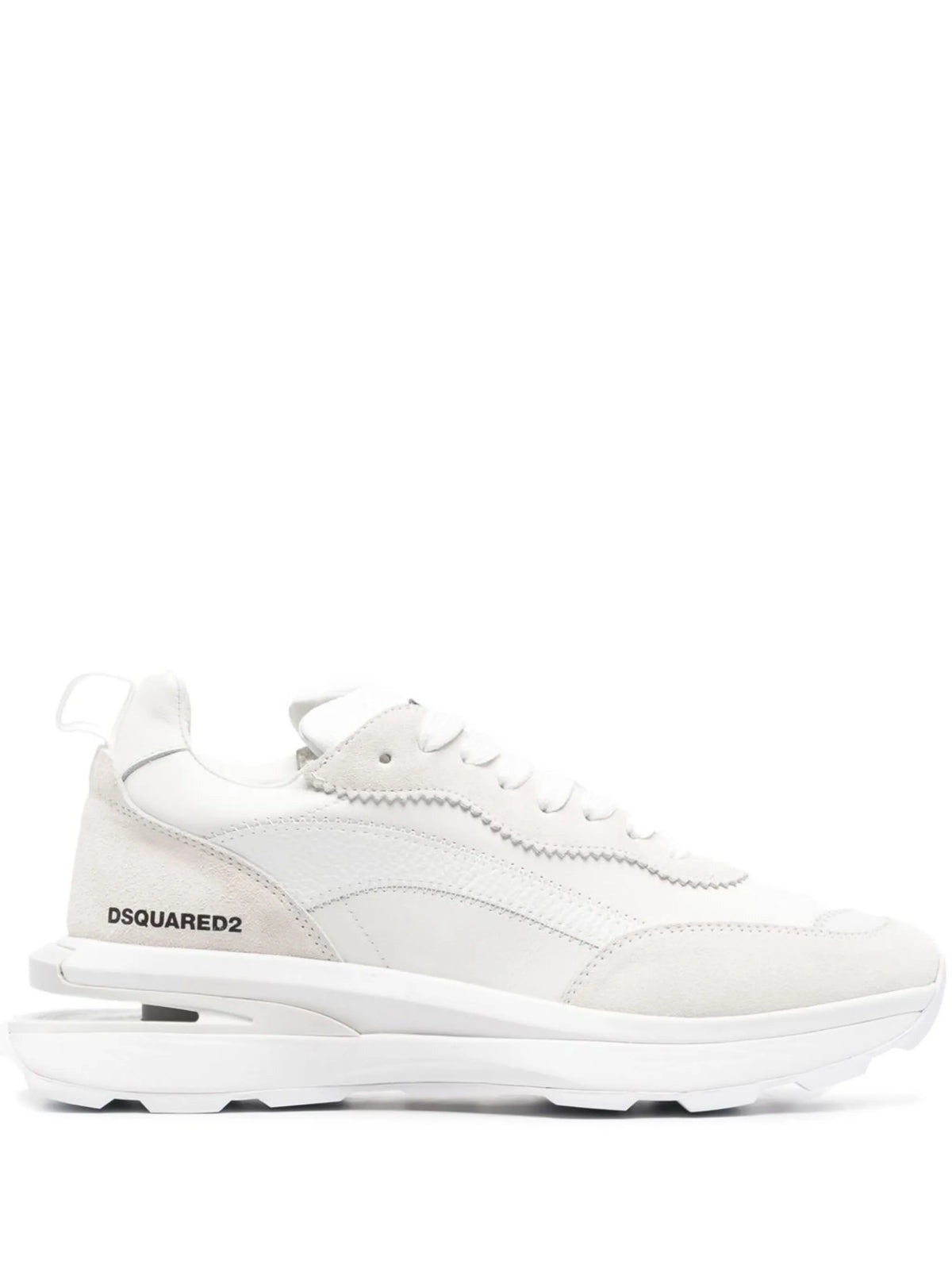 logo-print lace-up sneakers