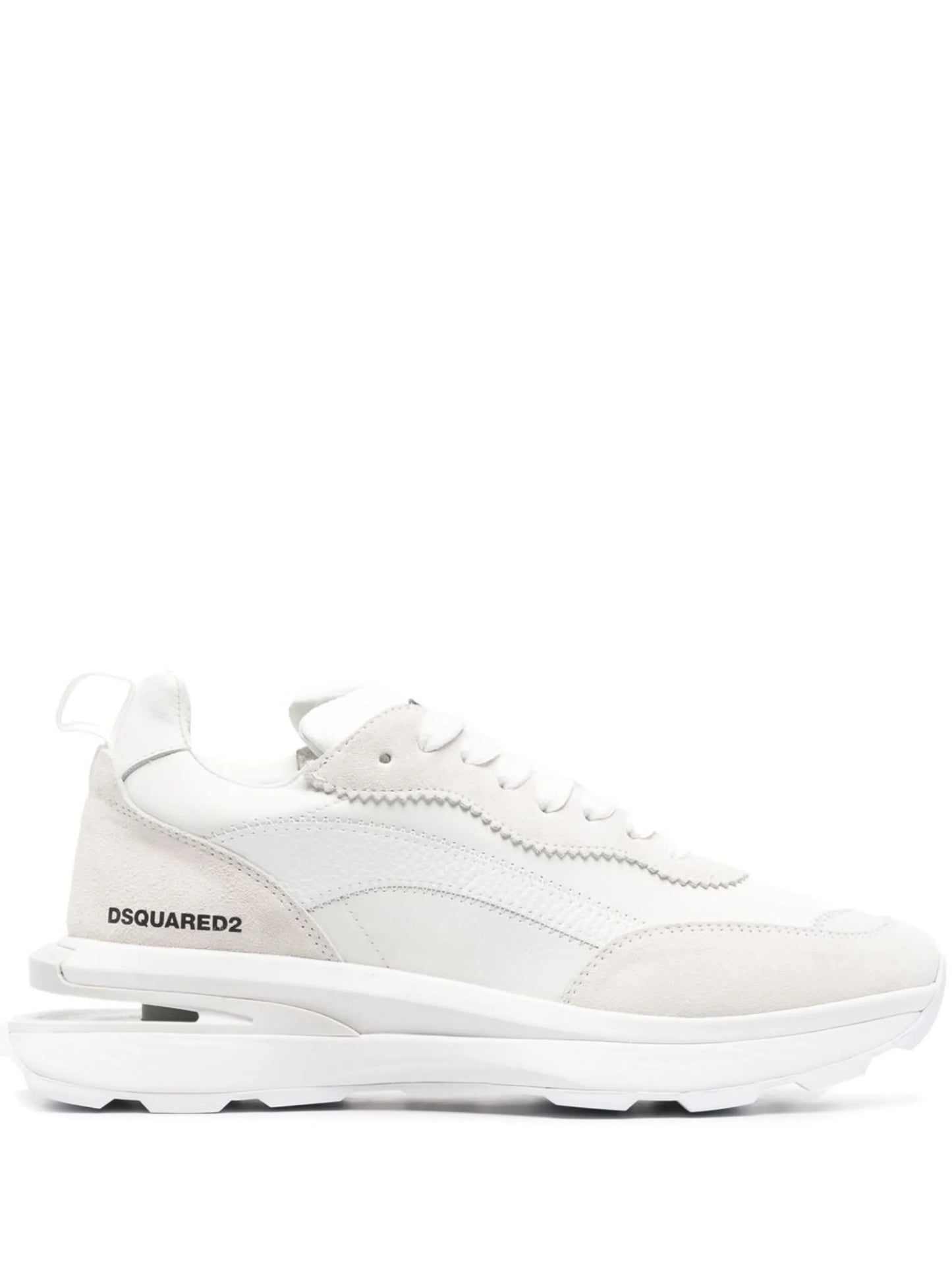 logo-print lace-up sneakers