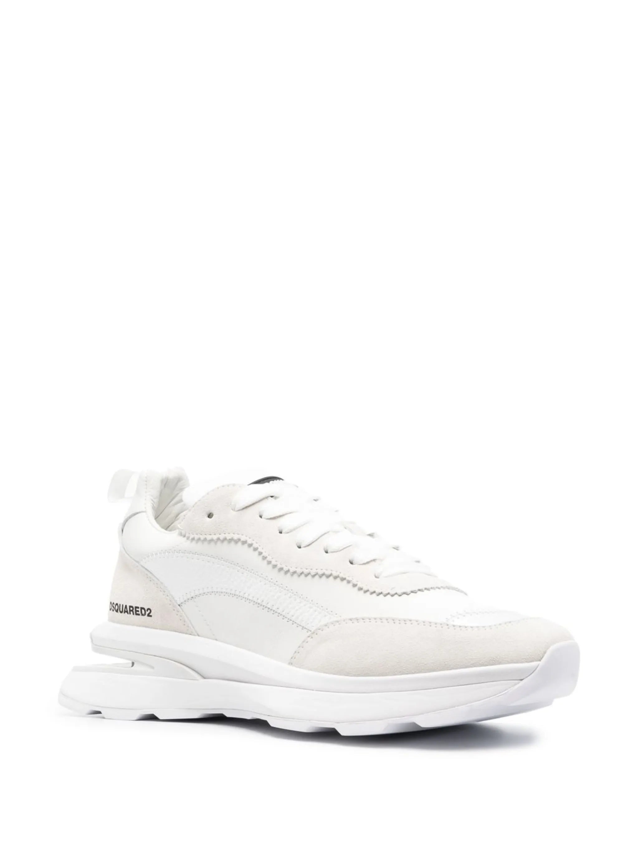logo-print lace-up sneakers