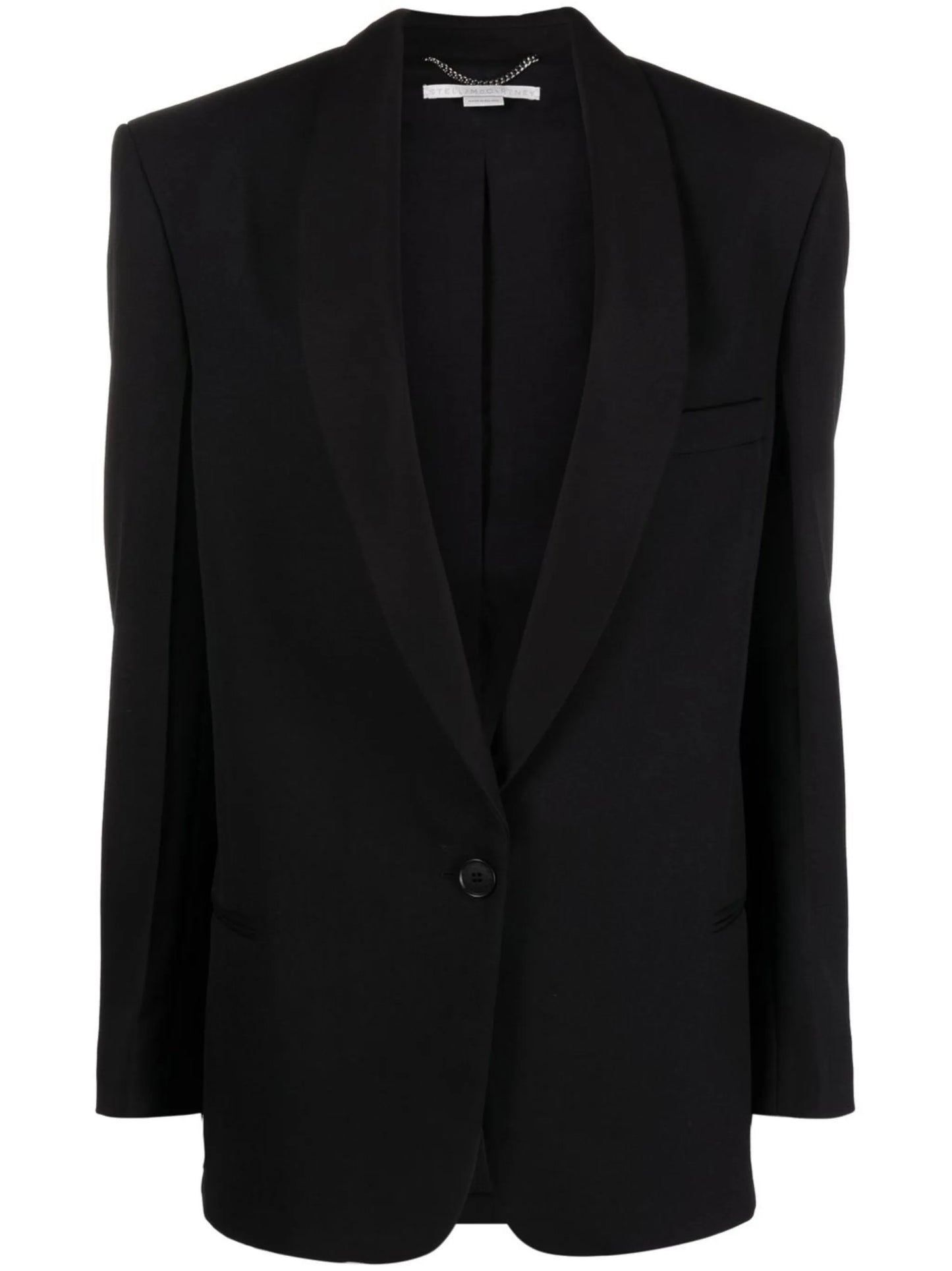 single-breasted blazer