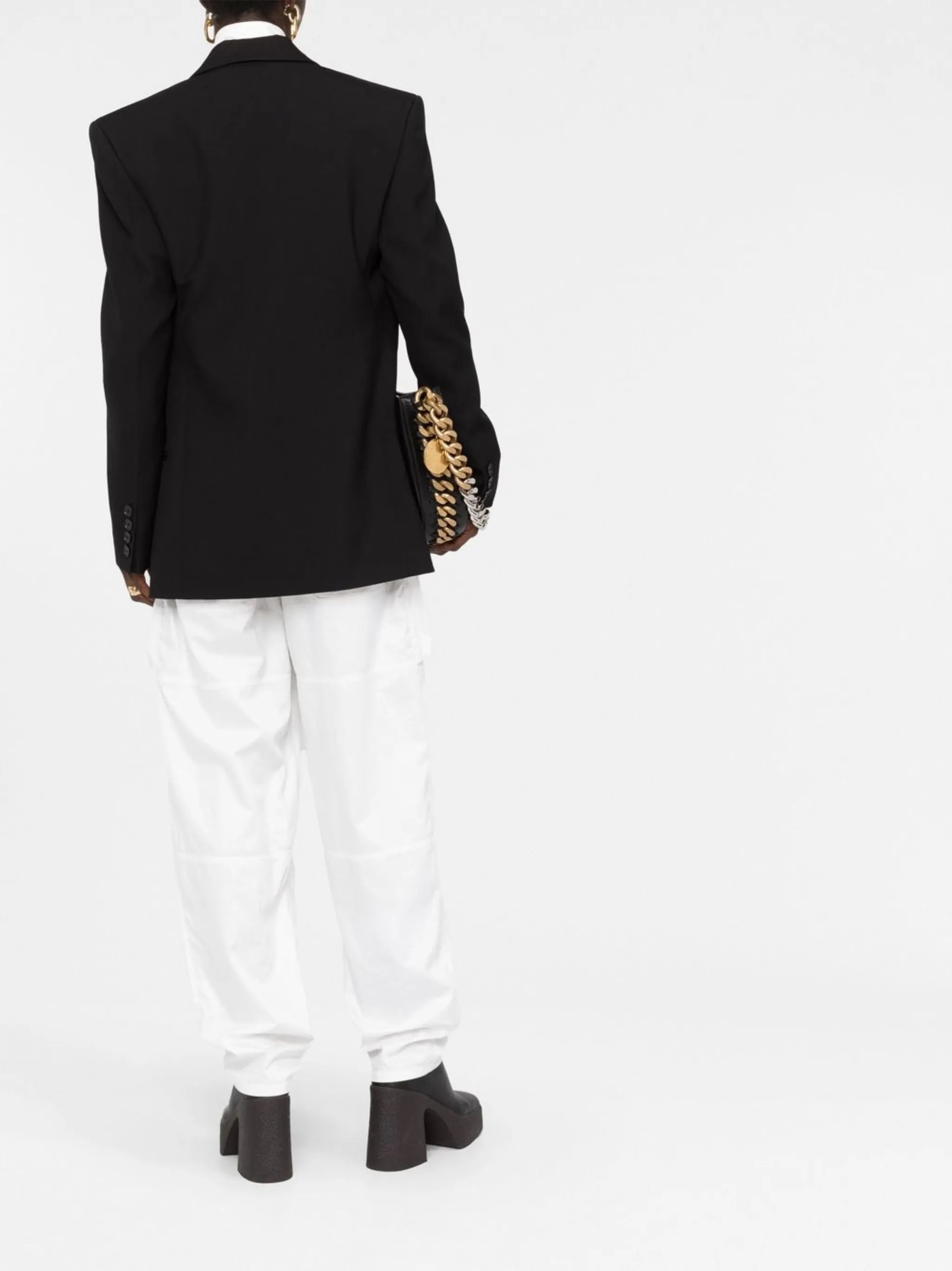 single-breasted blazer