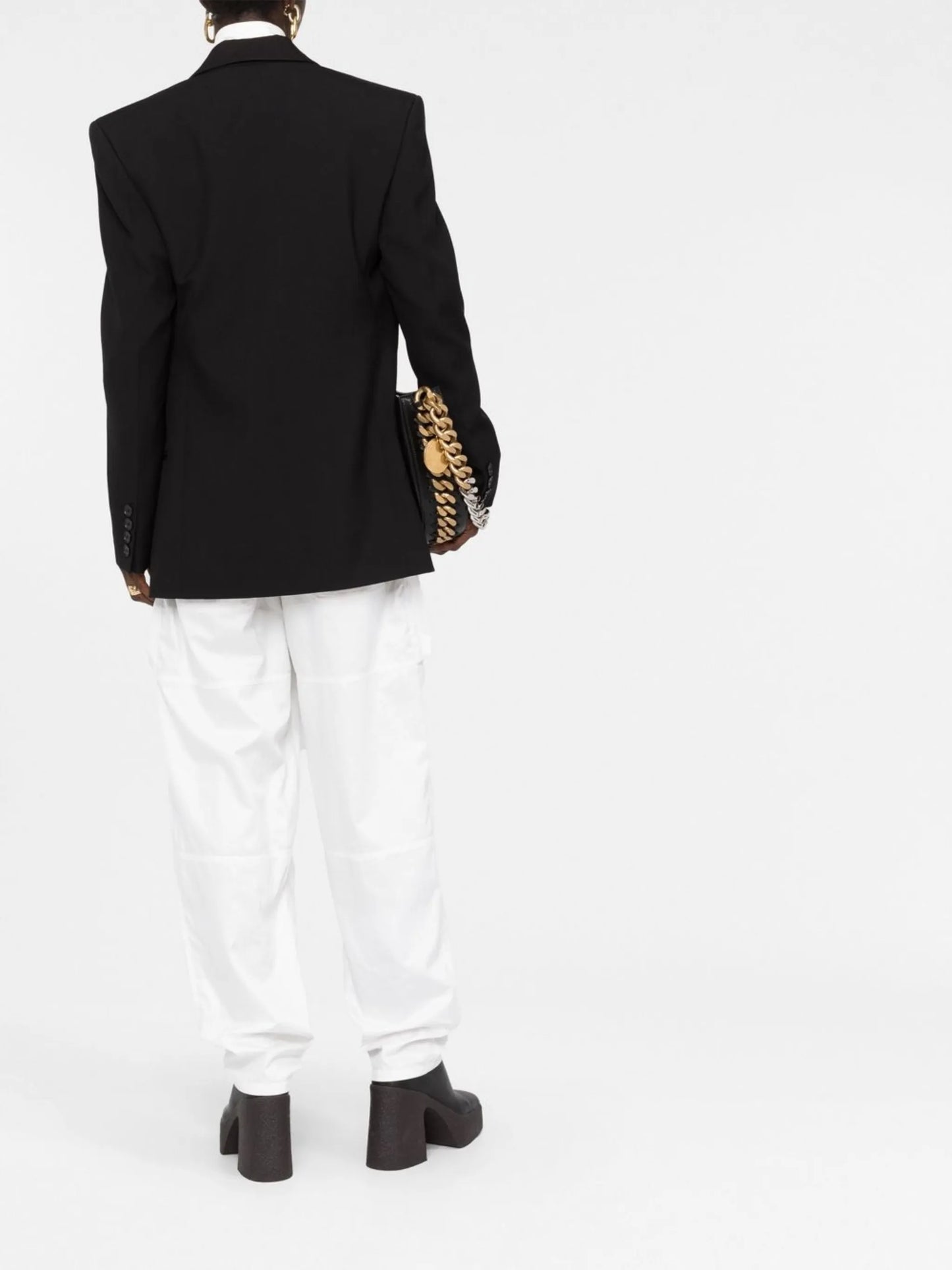 single-breasted blazer
