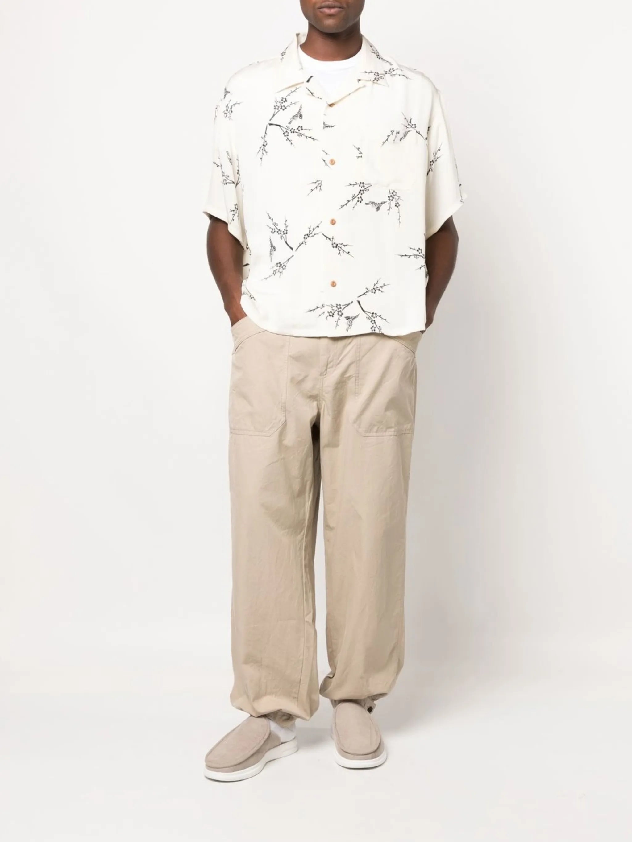 Harmon printed short-sleeve shirt