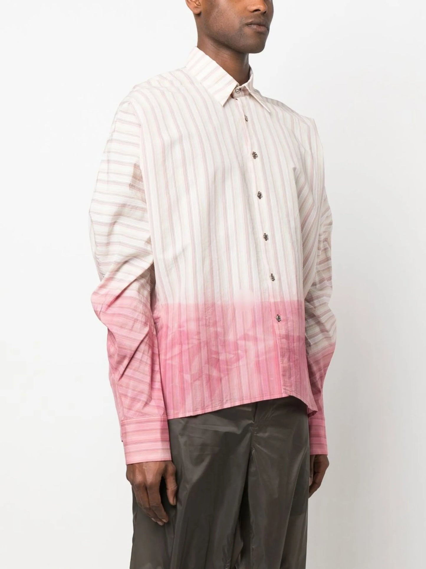 Andrea Dip-Dyed Hem shirt