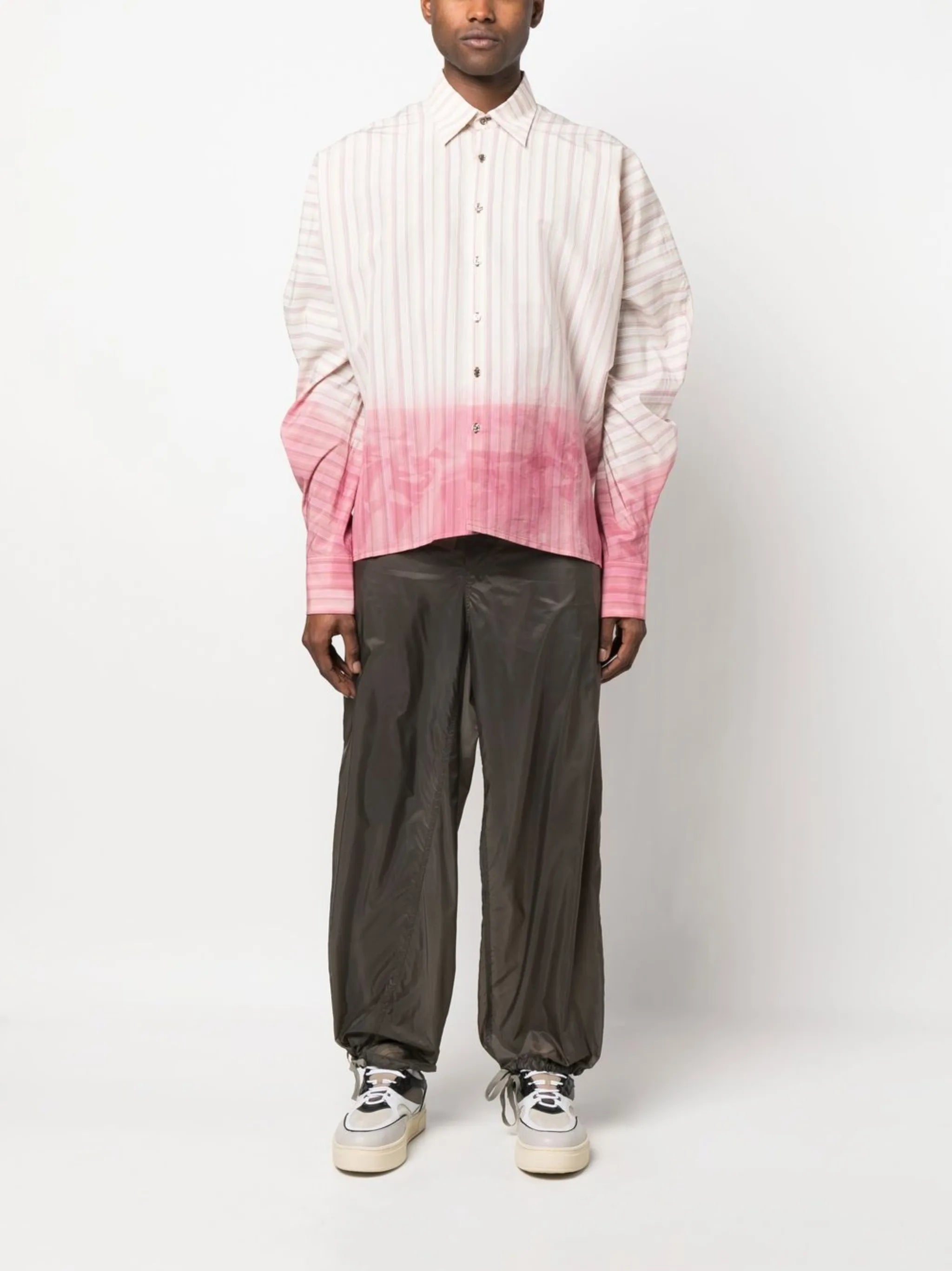 Andrea Dip-Dyed Hem shirt