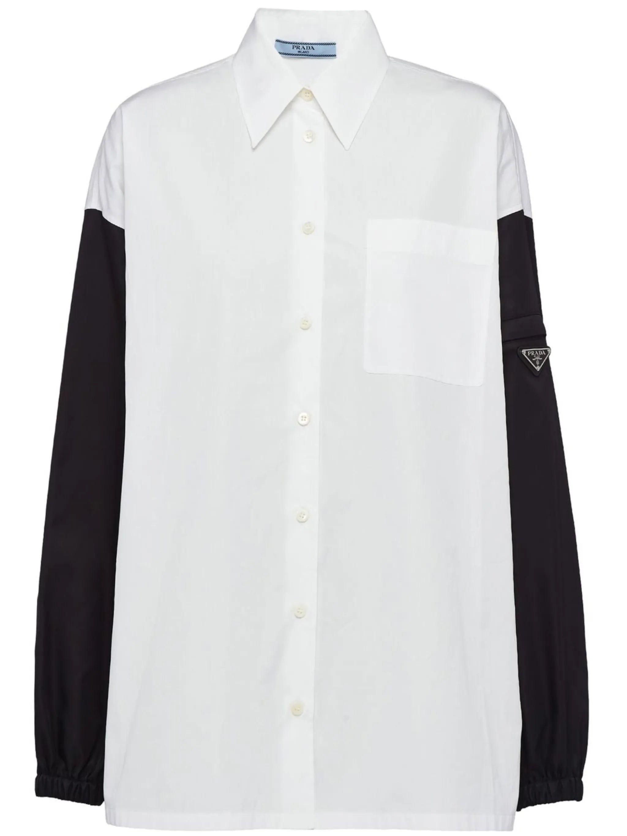 Re-Nylon poplin shirt