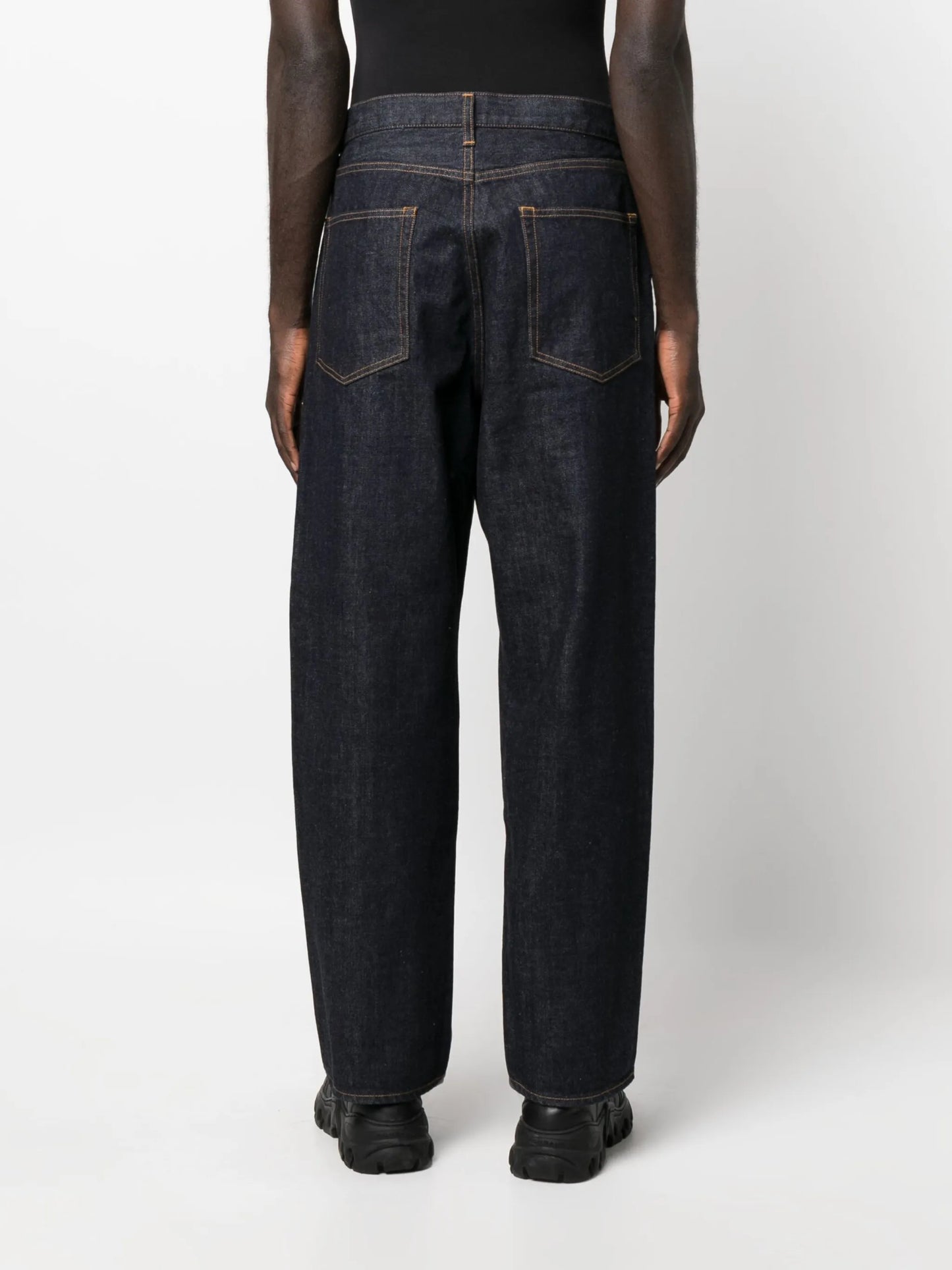 wide-leg cotton cargo pants