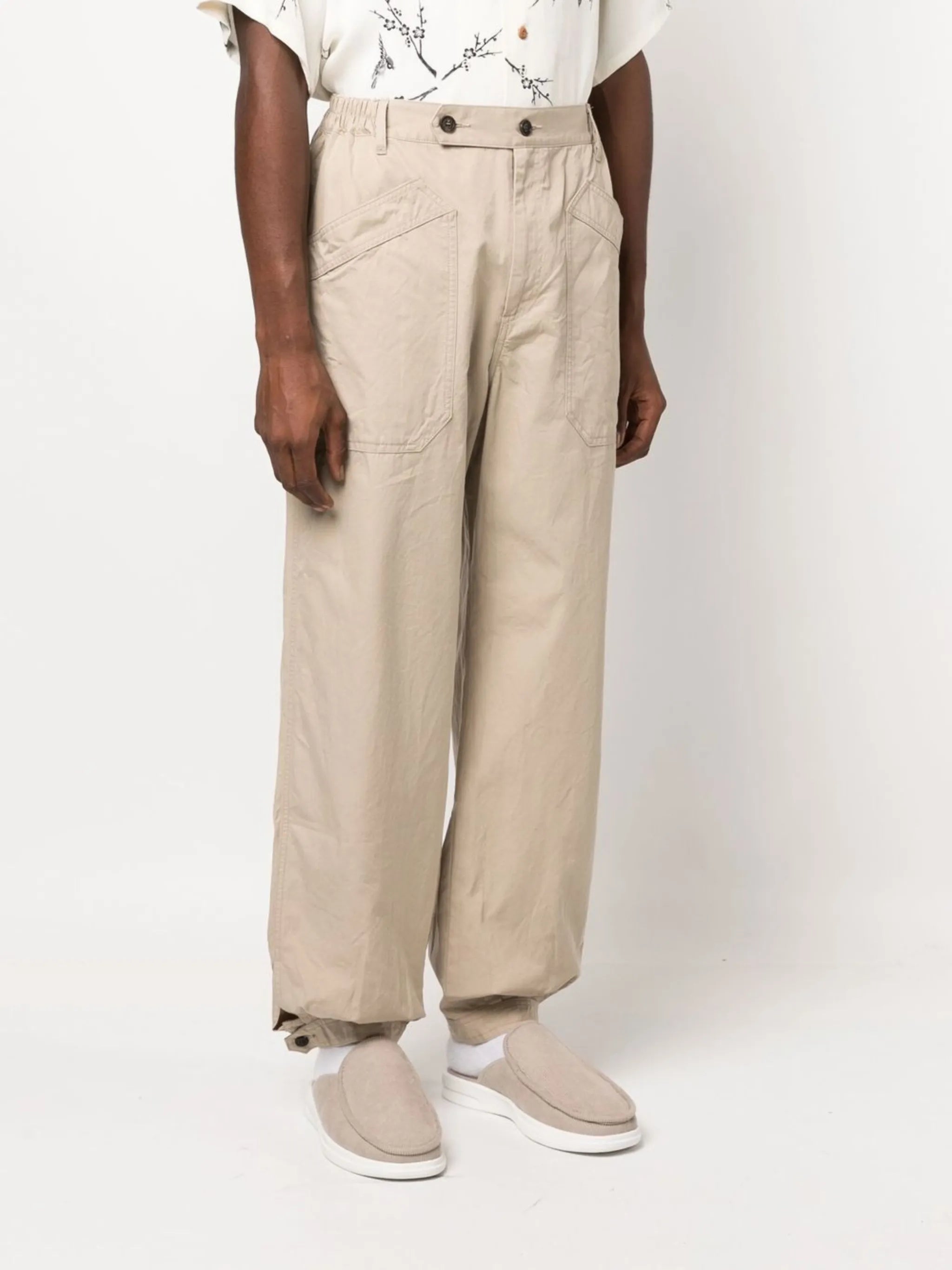 Carroll straight-leg trousers