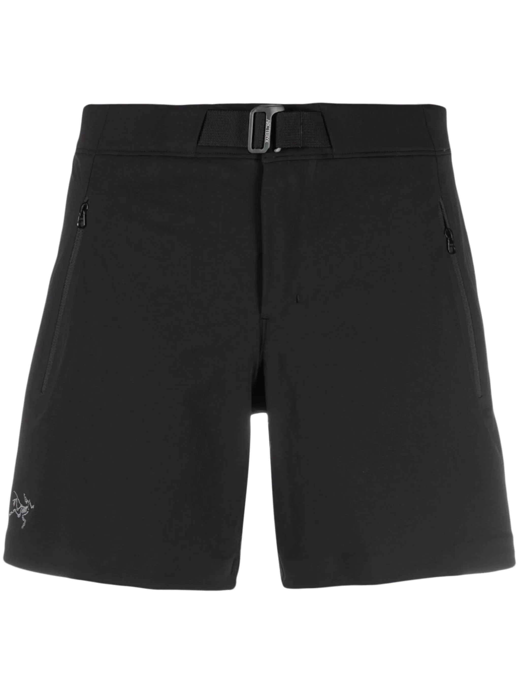 Gamma logo-embroidered shorts